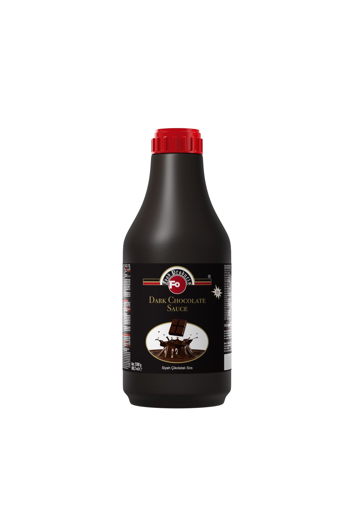 FO Siyah Çikolatalı Sos Profesyonel 2,5 kg (Pompa