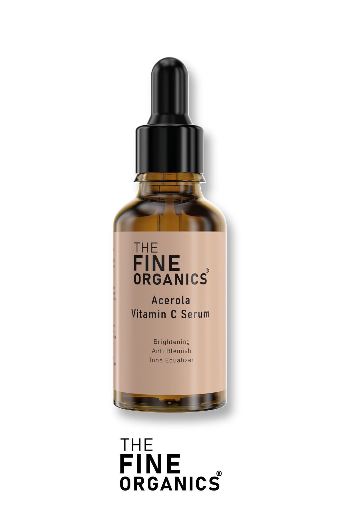سرم پوست روشنایی عصاره گیلاس باربادوس و ویتامین C 30 میل THE FINE ORGANICS