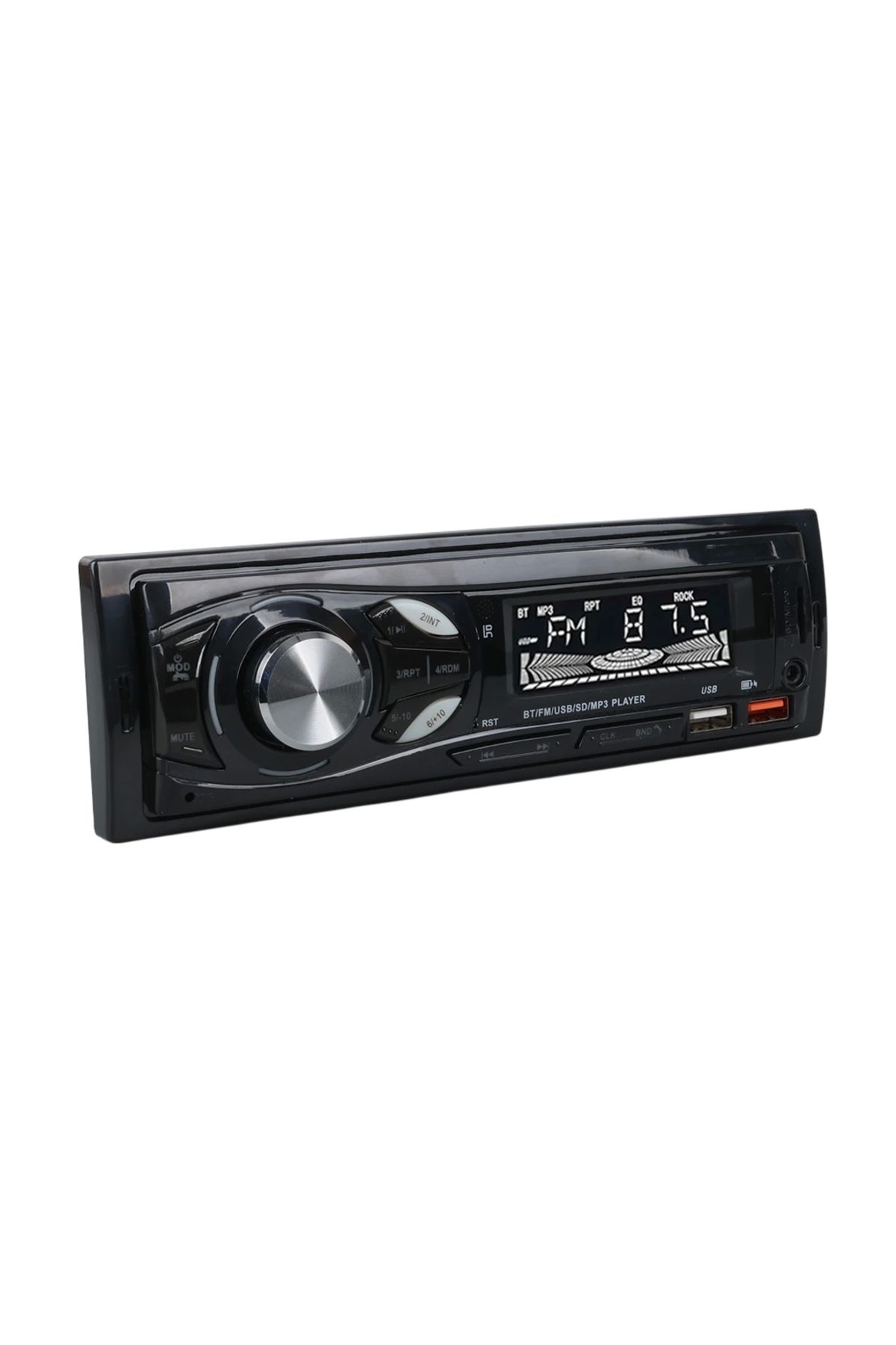 STOREMAX ÇİFT USB/SD/FM/AUX/BLUETOOTH KUMANDALI OTO TEYP 4X60 WATT CS-107 (5047)