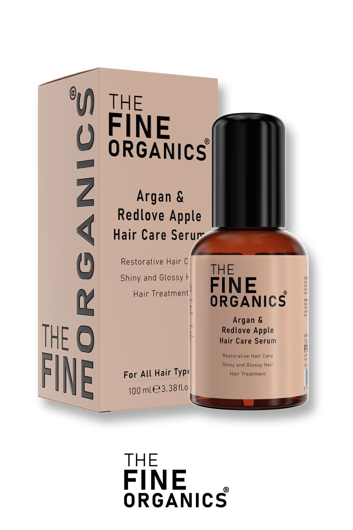 سرم و روغن مو مردانه زنانه مراقبت از آرگان سوئیس 100 میل THE FINE ORGANICS