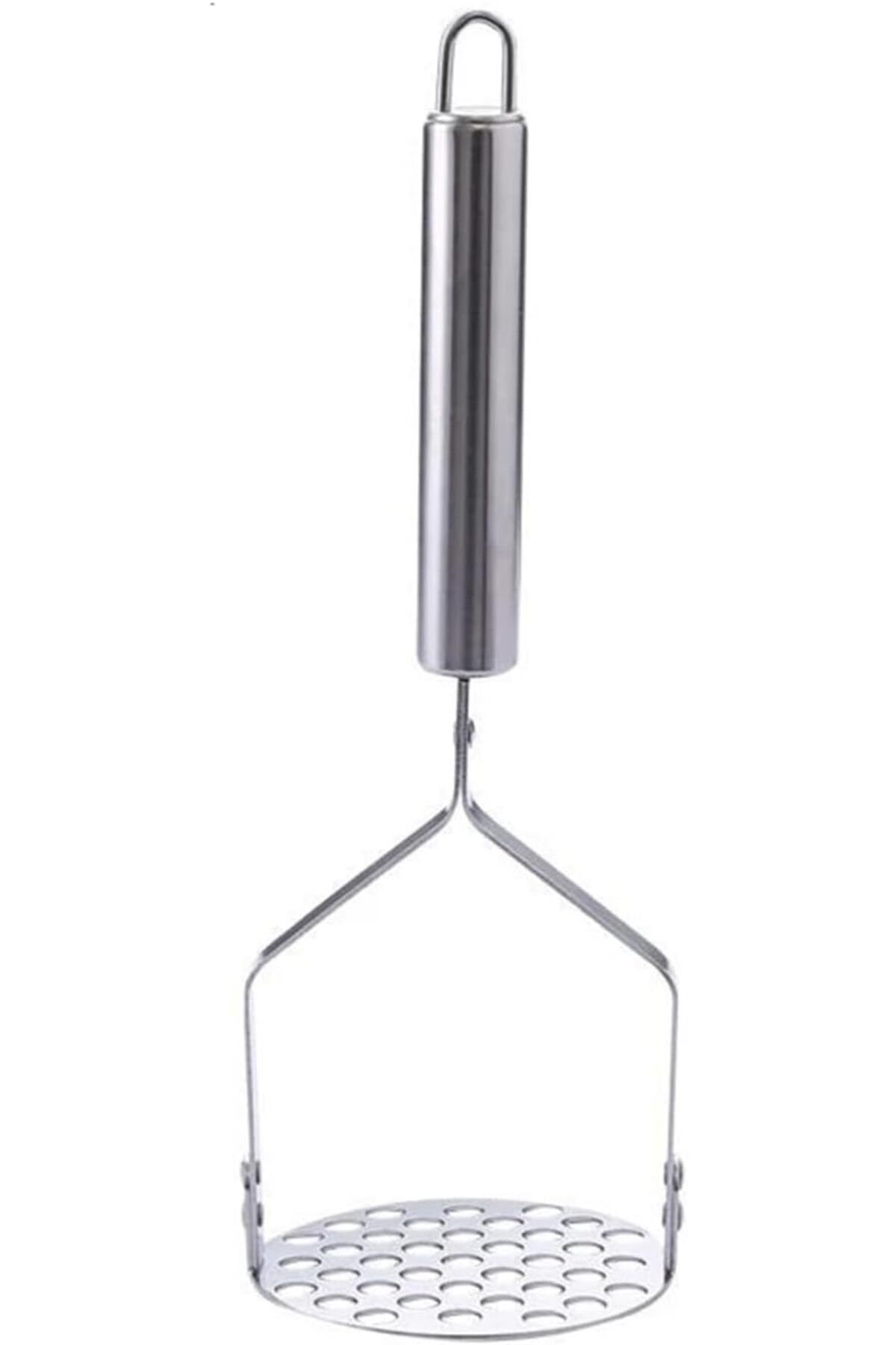 STOREMAX Patates Ezeceği Püre Yapıcı Lüks Paslanmaz Metal Patates Ezici 26 Cm TrendBazaar 1057563