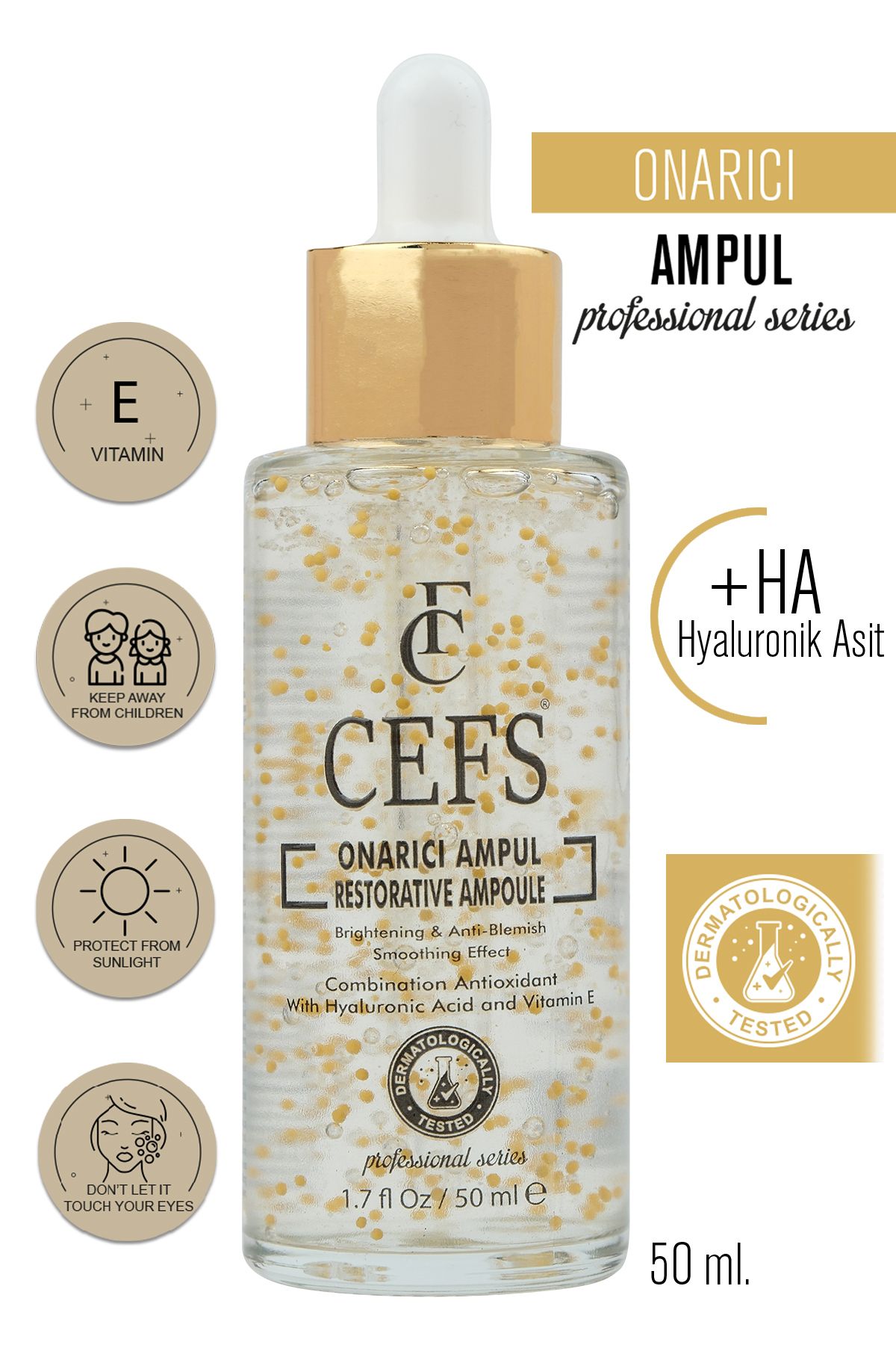 cefs Onarıcı Serum 50 ML, Cilt Onarıcı Serum, Cilt Temizleme, Cilt Temizleyici
