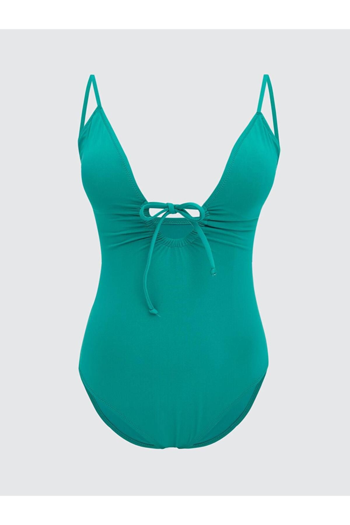 LC Waikiki V Yaka Kadın Mayo