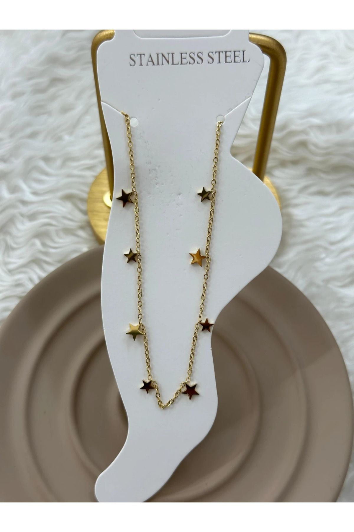 Merveille yıldız halhal gold