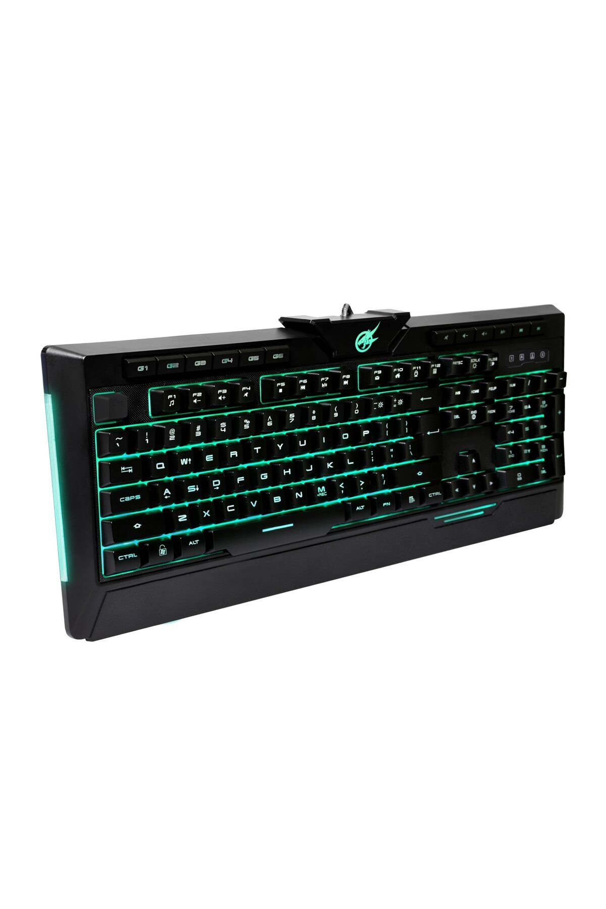 PORT DESIGNS-Port Designs Arokh K-2 Semi-Mechanical Keyboard, 116 Keys, 6 Multimedia Keys, USB, Black 1