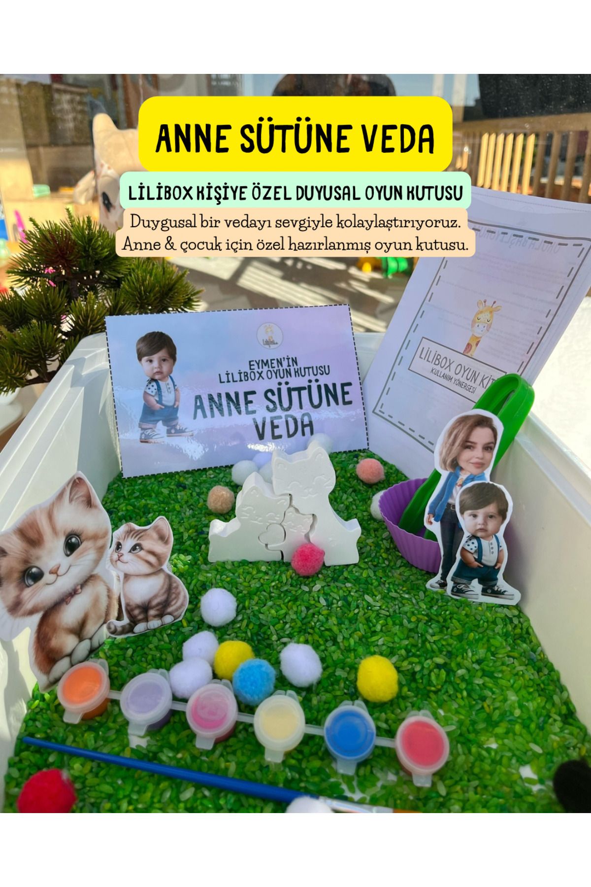 liliput kids Lilibox - Anne Sütüne Veda - Kişiye Özel Oyun Kutusu