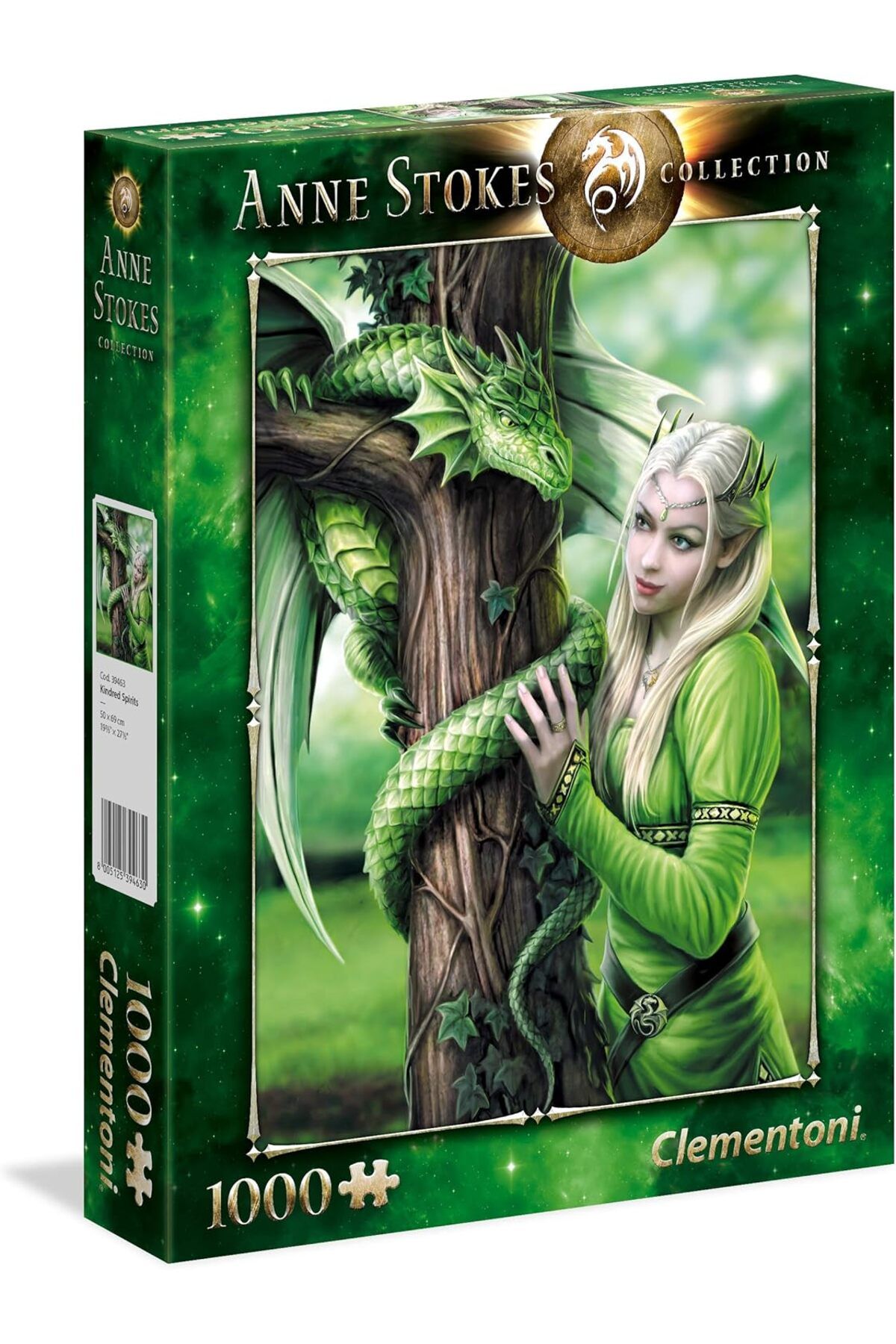 STOREMAX - 1000 Parça Anne Stokes Yetişkin Puzzle - Kindred Spirits FxYM 1126906