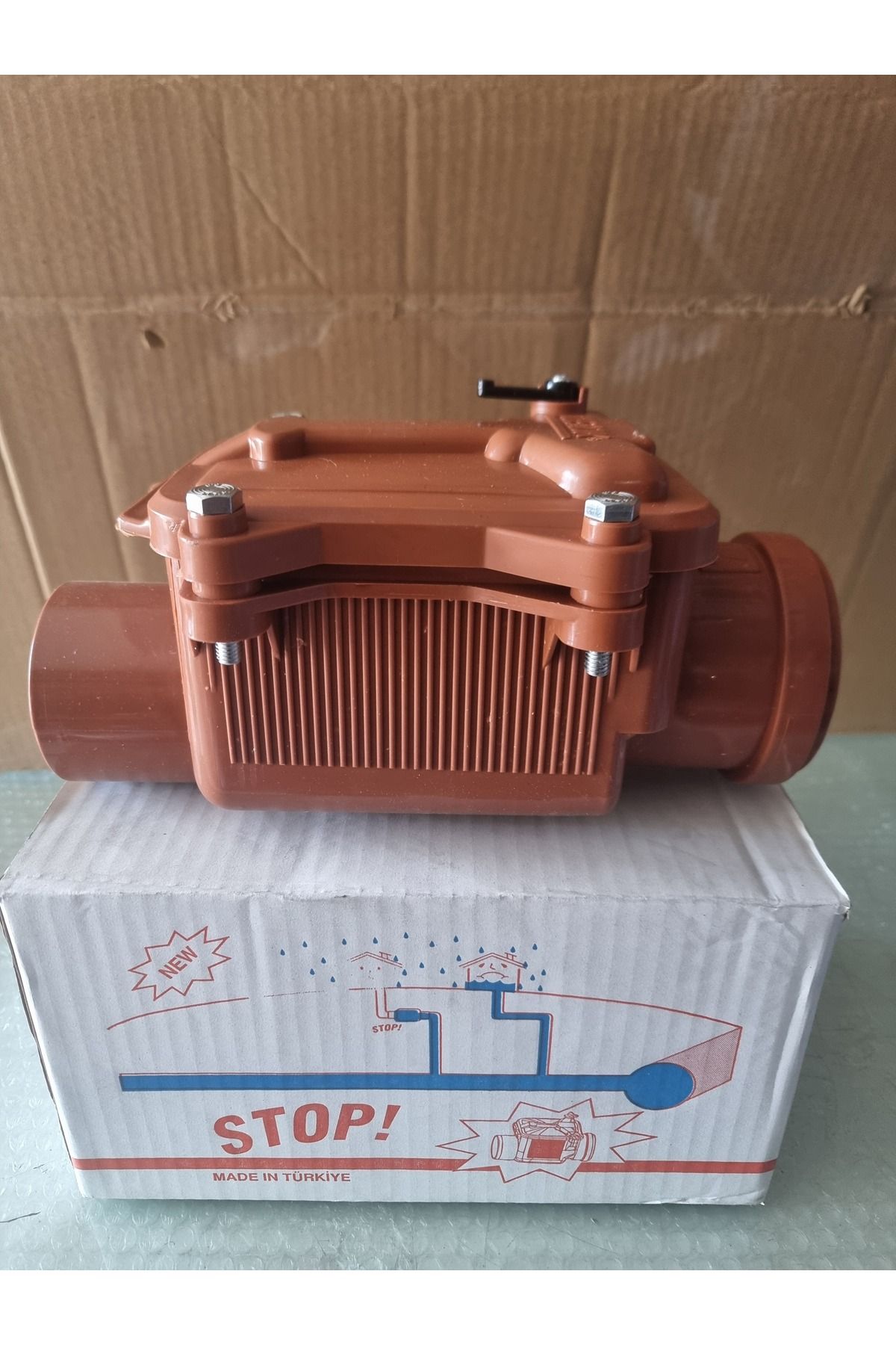 TOSUN ATIKSU ÇEKVALF KLAPELİ 70 MM