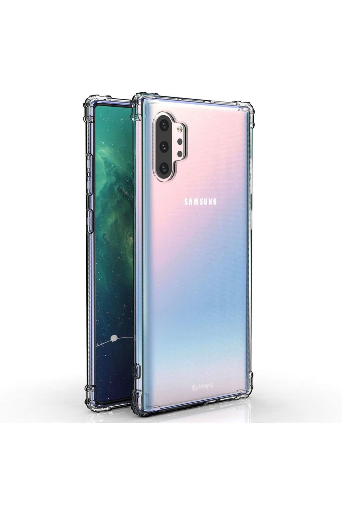 STOREMAX ELZ Galaxy Note 10 Plus Crystal Fit Kılıf Crystal Clear FRNTR 1127478