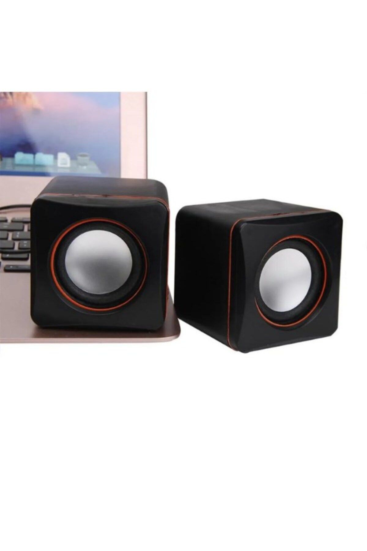 Velliw Mini 1 1 Taşınabilir Kablolu Hoparlör – Güçlü Ses, Şık Tasarım! 3.5mm Aux & Usb Ile Pc, Mp3, Telefon