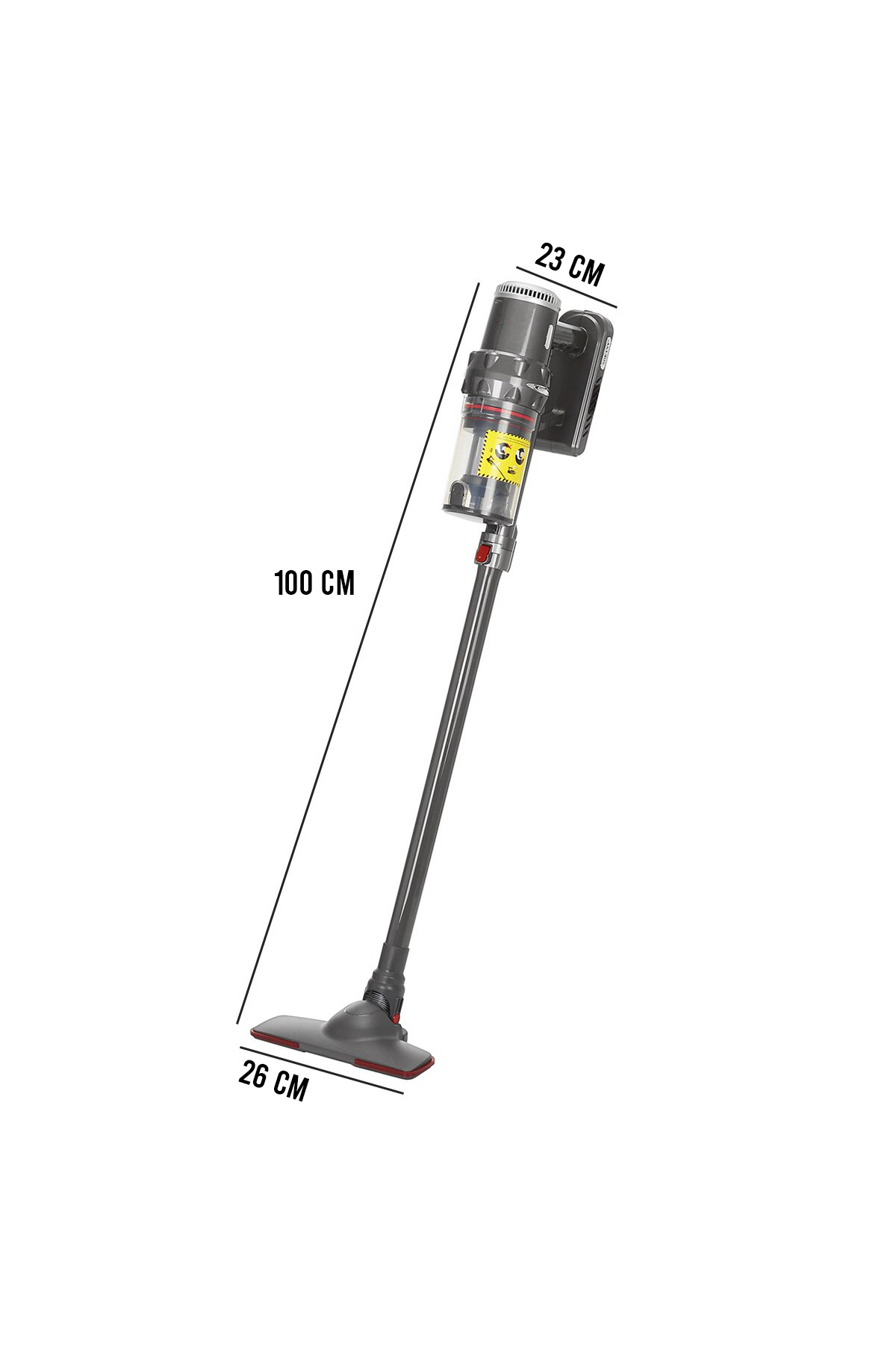 SOKANY-Aspirator vertical SK-3378, 2000W, 1,1 l, accesorii, gri 3