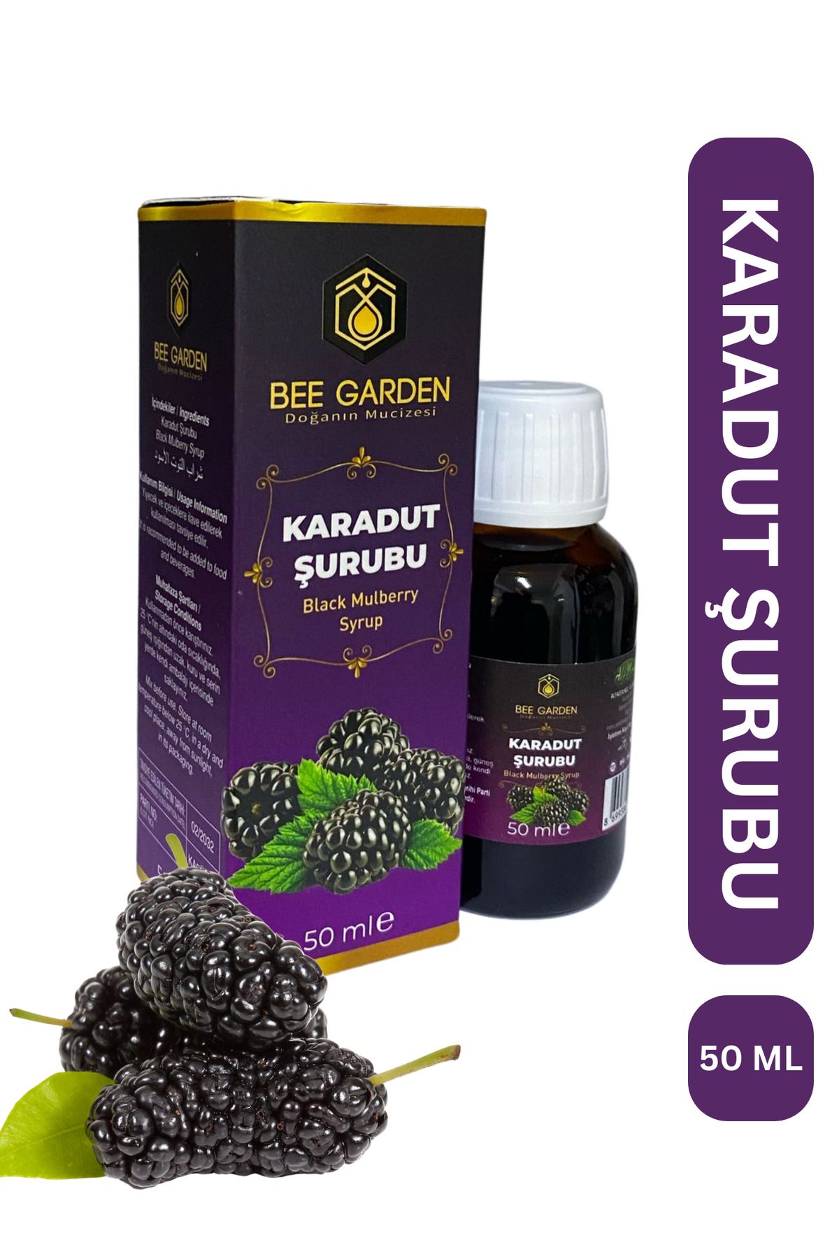 Bee Garden Karadut Şurubu 50 ml