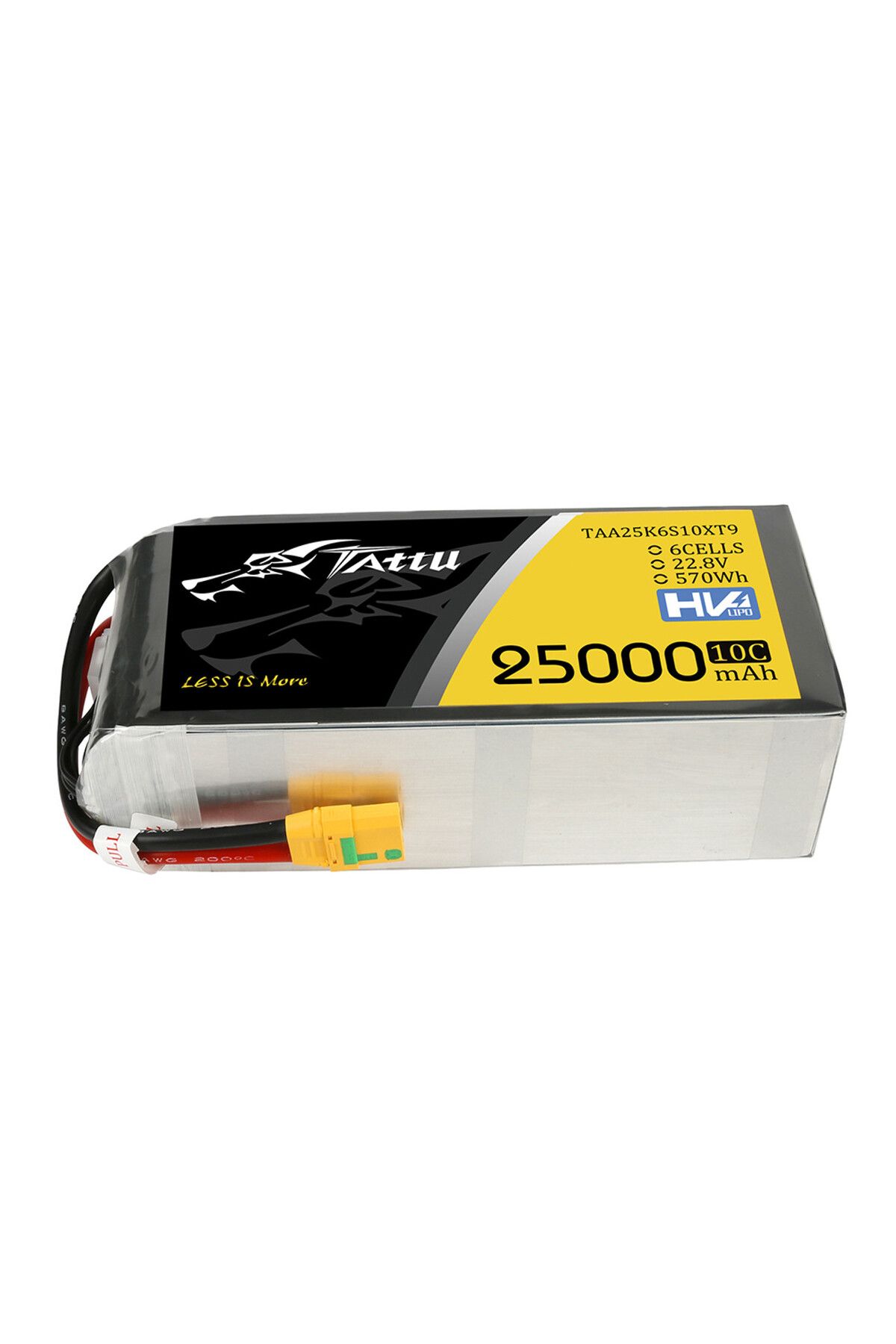 TATTU GENS ACE TATTU lipo Batarya HV 6S 22.2V 25000mAh 10C
