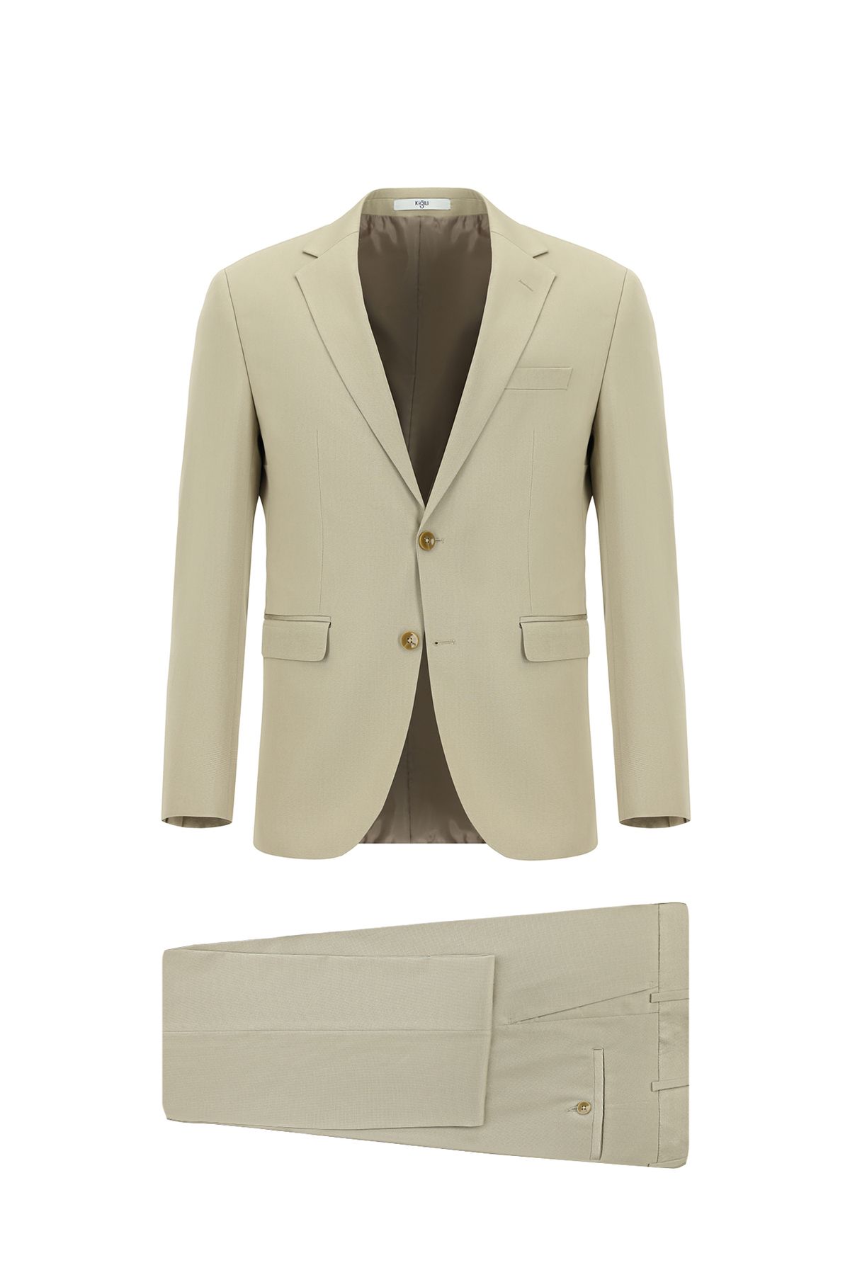 Kiğılı Slim Fit Dar Kesim Klasik Takım Elbise