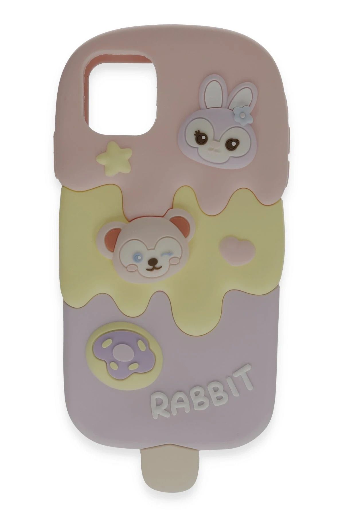 NewFace iPhone 12 Kılıf Poky Karakter Silikon Kapak - Desen 11 BSTMY