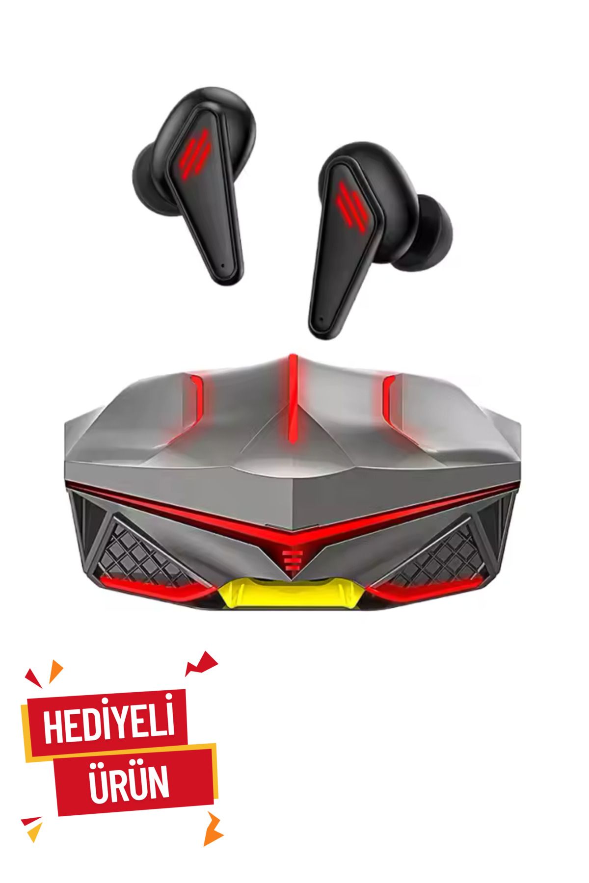 FABRON K98 ANDROİD İOS UYUMLU OYUN OYUNCU DESTEKLİ KABLOSUZ METAL KASA GAMİNG KULAKİÇİ BLUETOOTH KULAKLIK