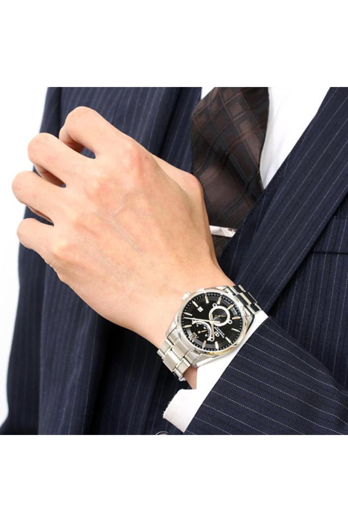 ساعت خاکستری مردانه Star Re HK0003B00b Automatic s نوشته شده است Orient