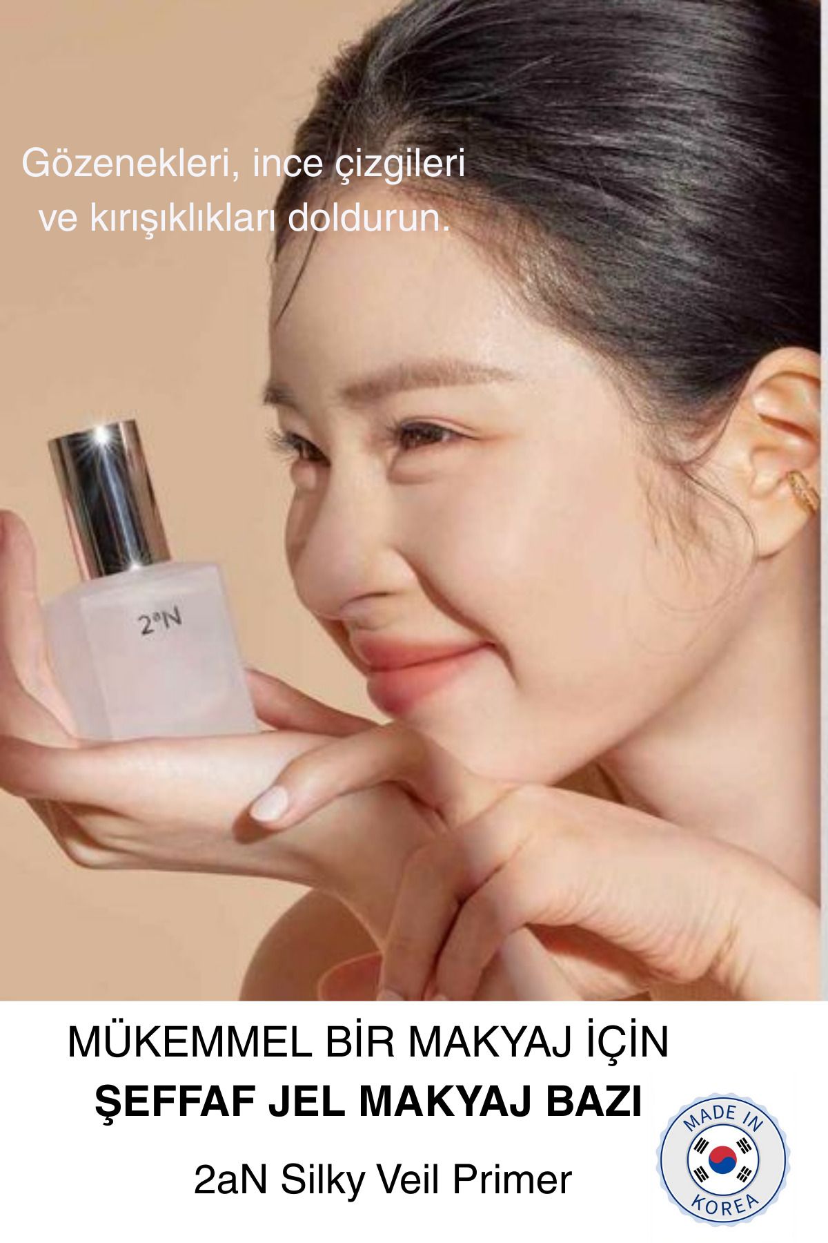 2aN Gözenek Kırışıklık ve İnce Çizgileri Kapatan Şeffaf Jel Makyaj Bazı 30ml