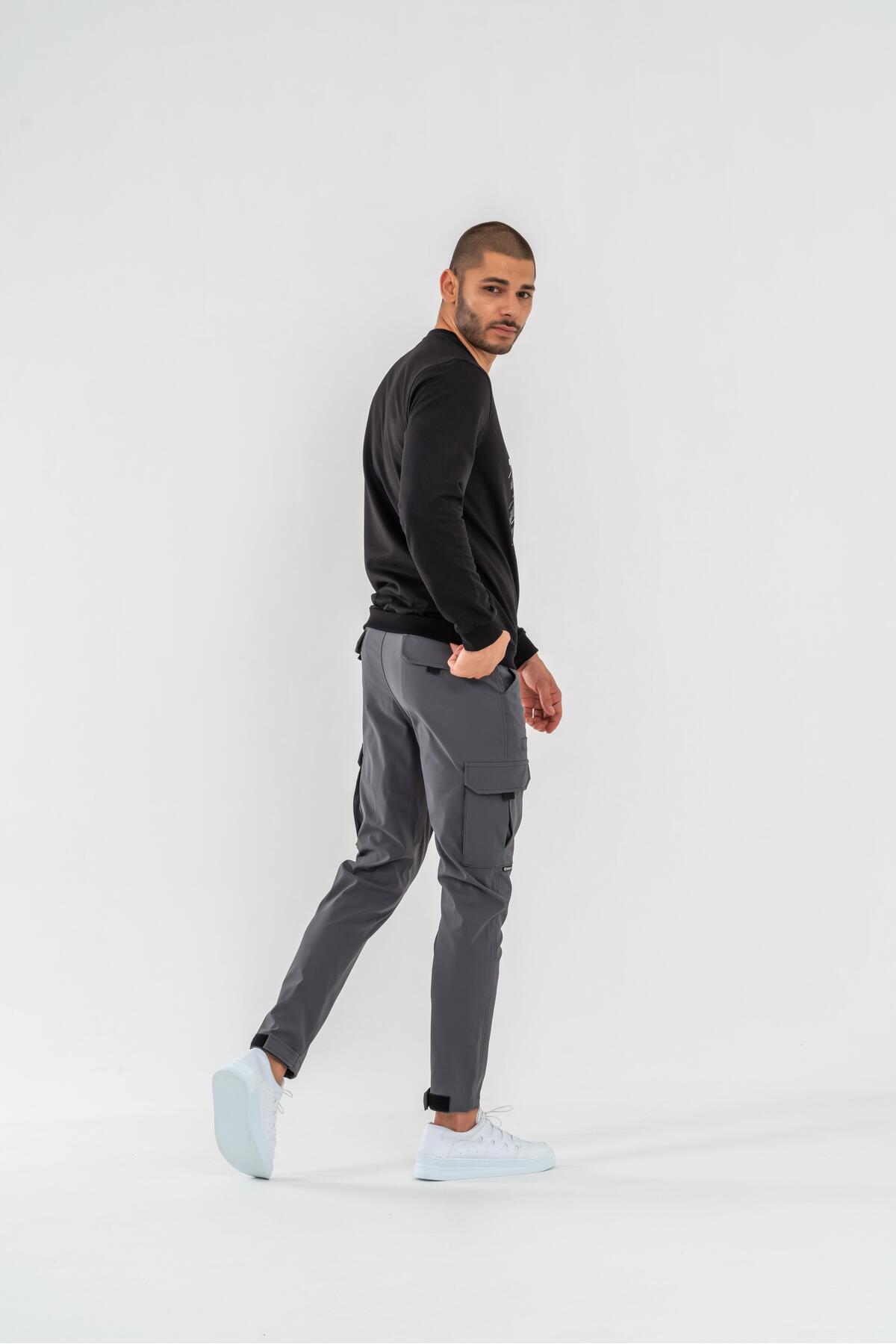 Combat Tactical-Pantaloni cargo tactici pentru trekking în aer liber cu buzunare - 534 4