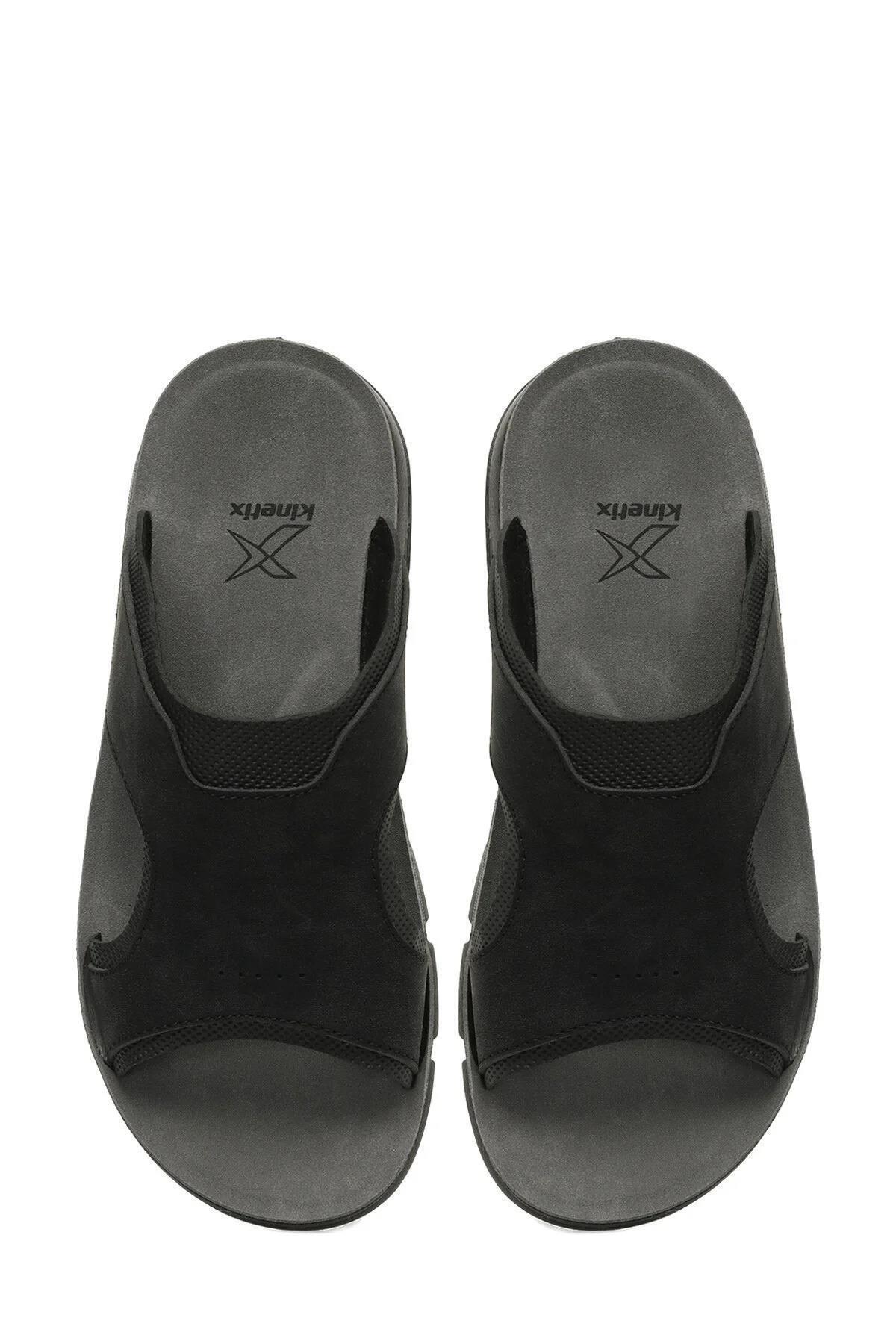 Kinetix-101984734   Palnet Fx Black Men's Slippers 4
