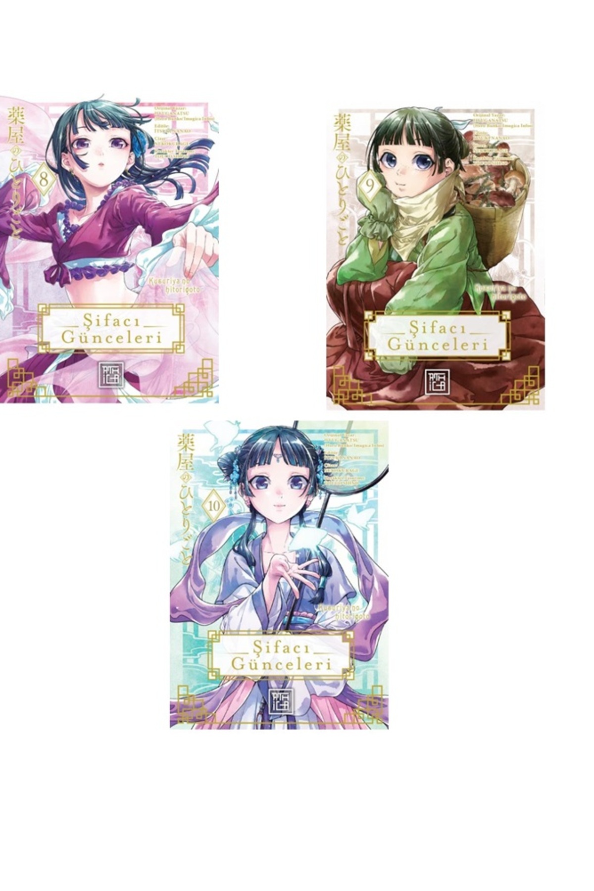 Athica Şifacı Günceleri 8-9-10 Manga Set - Fiyatı, Yorumları