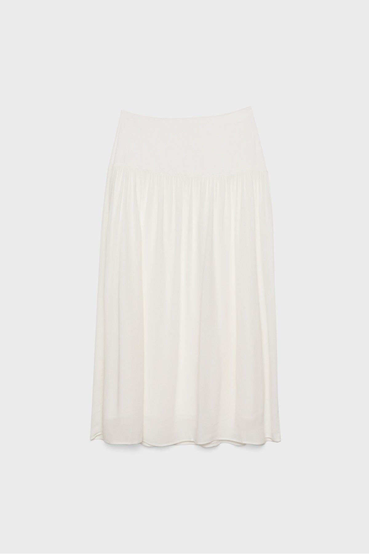 Stradivarius-Contrast flowing midi skirt 5