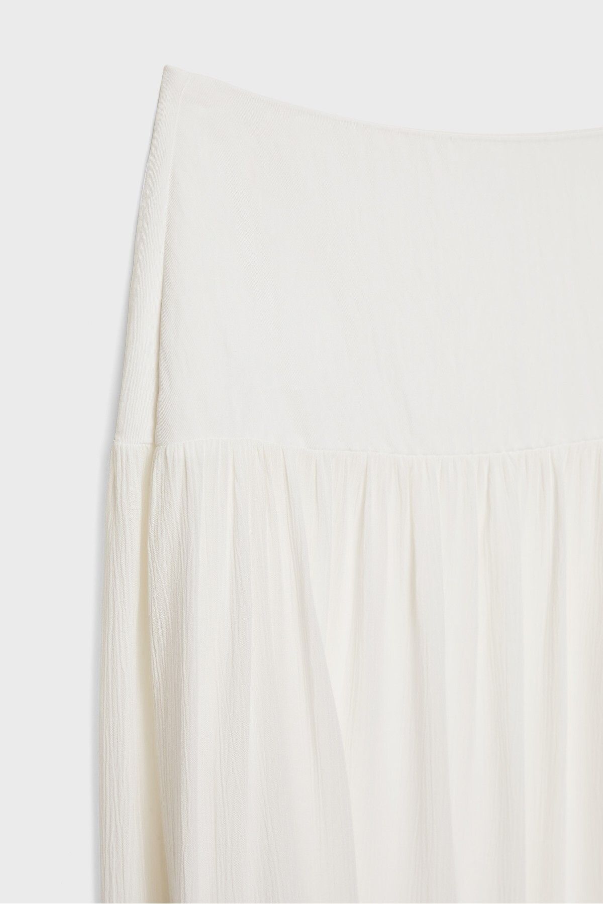 Stradivarius-Contrast flowing midi skirt 7