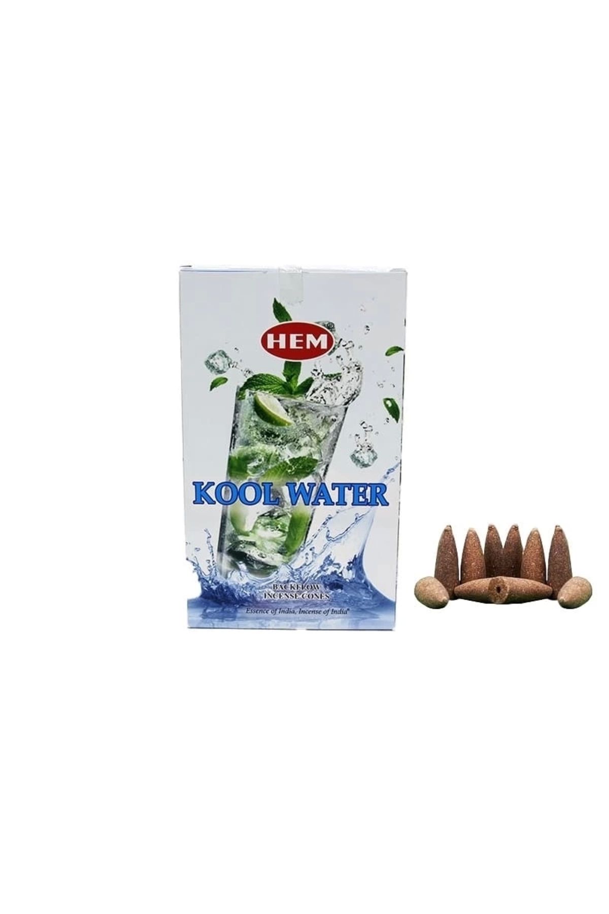 DREAM VEGA Kool Water Back Flow Konik Tütsü 10&primelu. Geri Akış Tütsü
