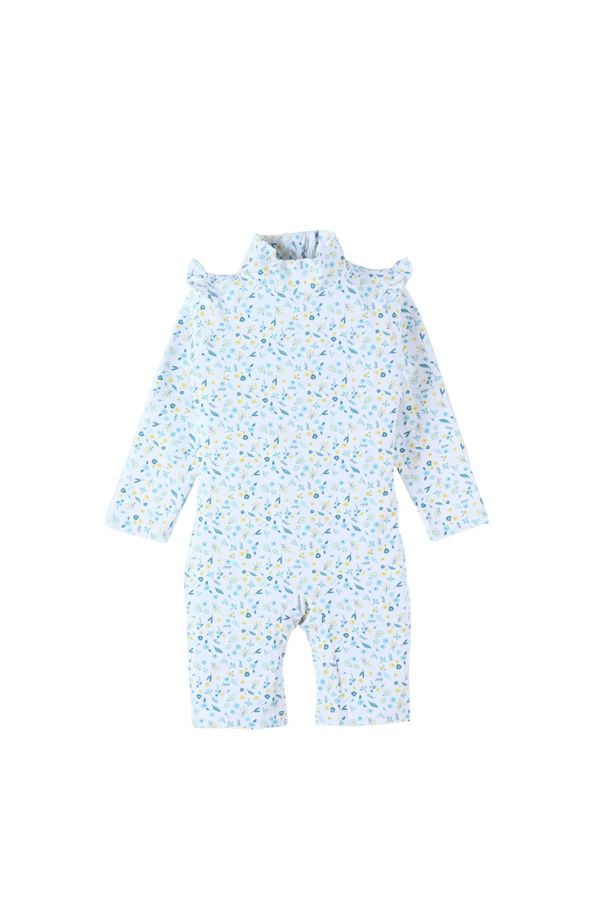 Archimede-Swimsuit Little Flowers Combi UV, 9–12 months, Archimede, A2401400 1