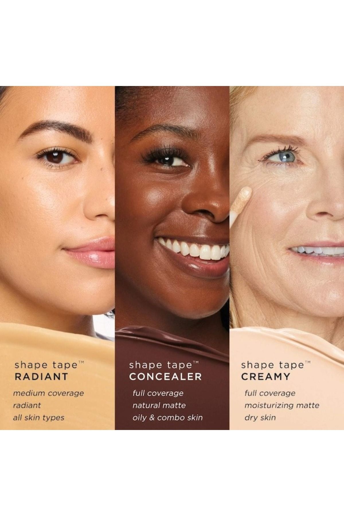 Tarte-Cosmetics Shape Tape Ultra Creamy Concealer (35N Medium + Net 10 ML .) 7