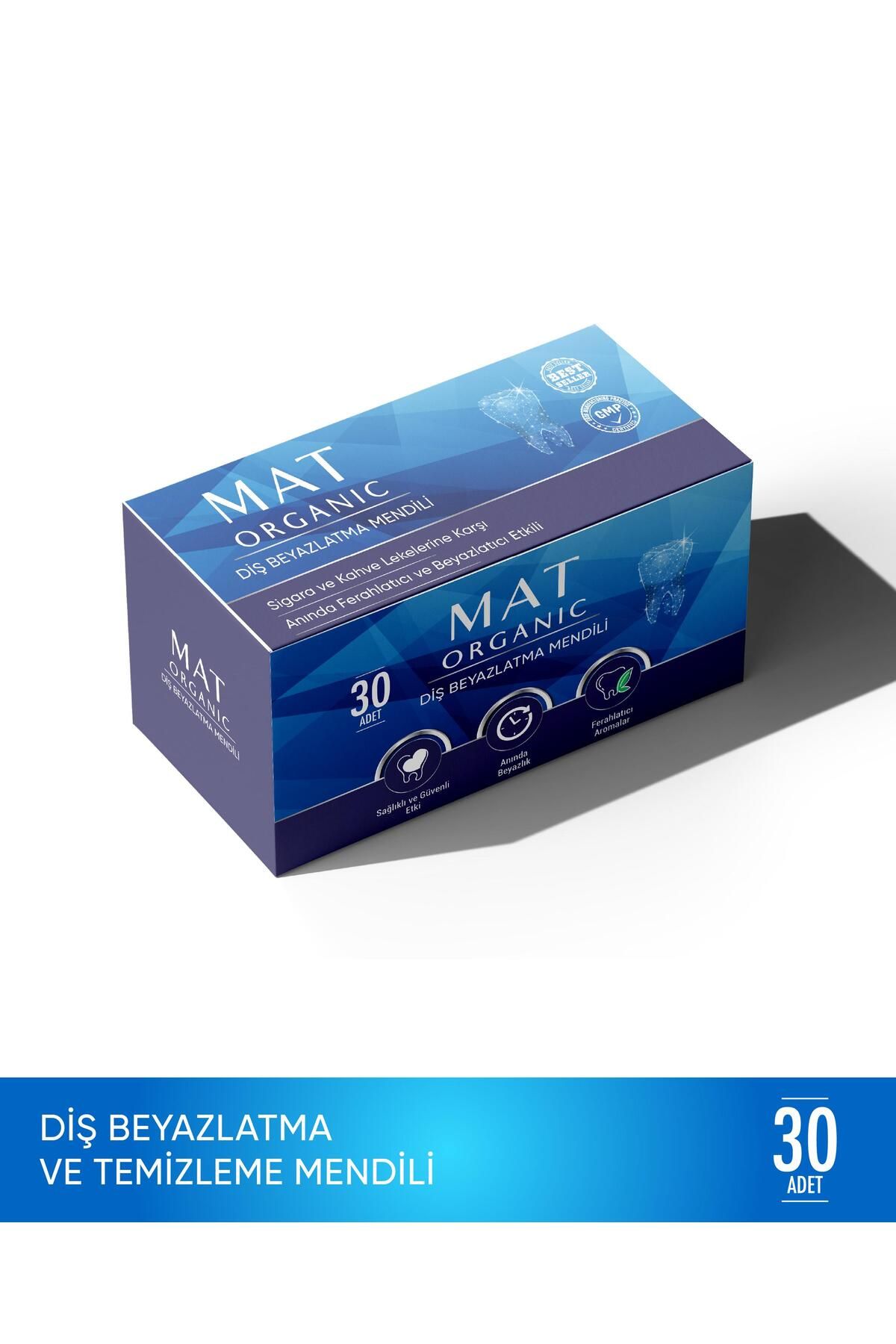 biowipes Diş Beyazlatma ve Temizleme Mendili 30 Adet