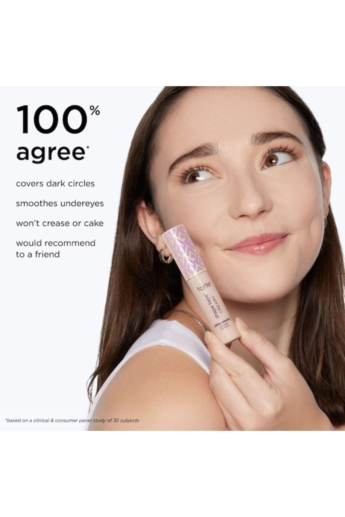 Tarte-Cosmetics Shape Tape Ultra Creamy Concealer (35N Medium + Net 10 ML .) 4