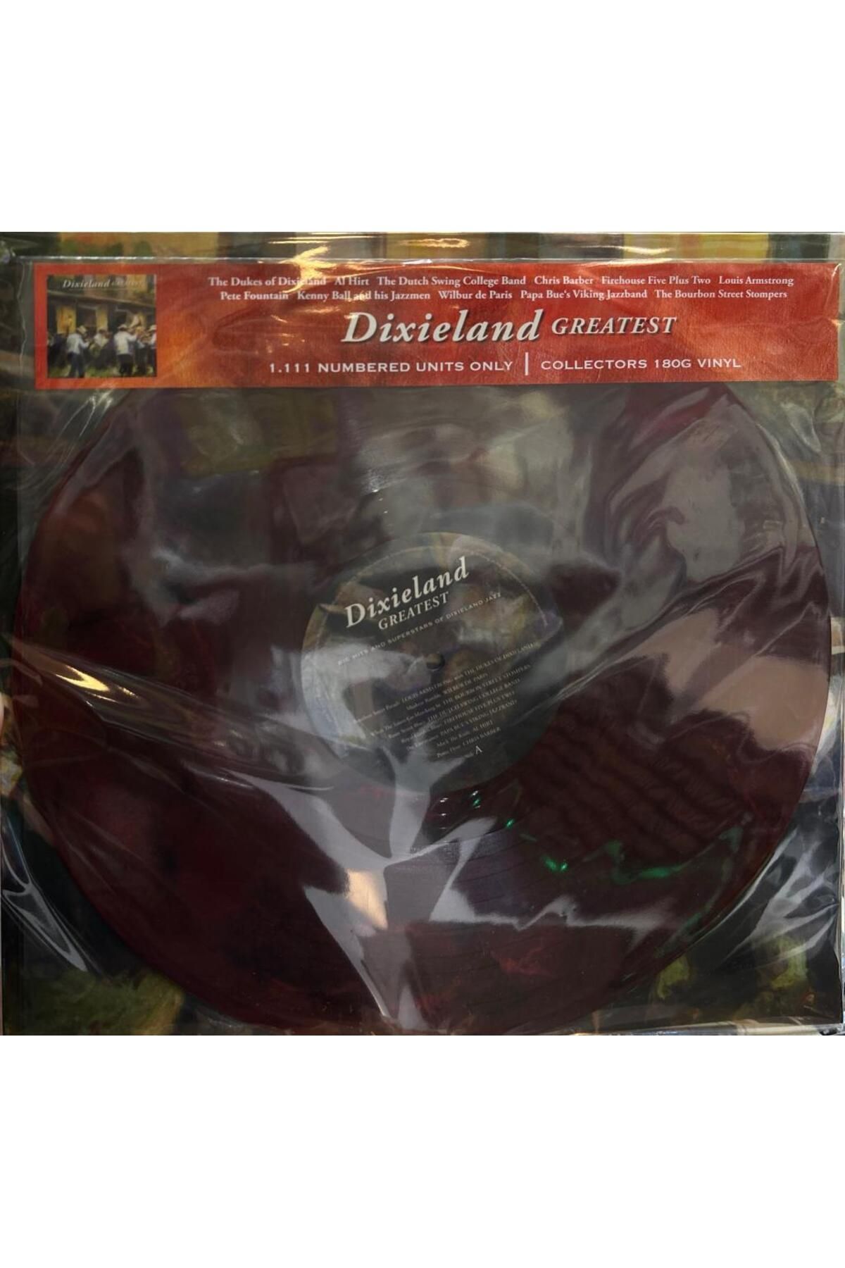Kadıköy Plak Kulübü Dixieland Greatest JAZZ LİMİTLİ BASKI RENKLI LP PLAK