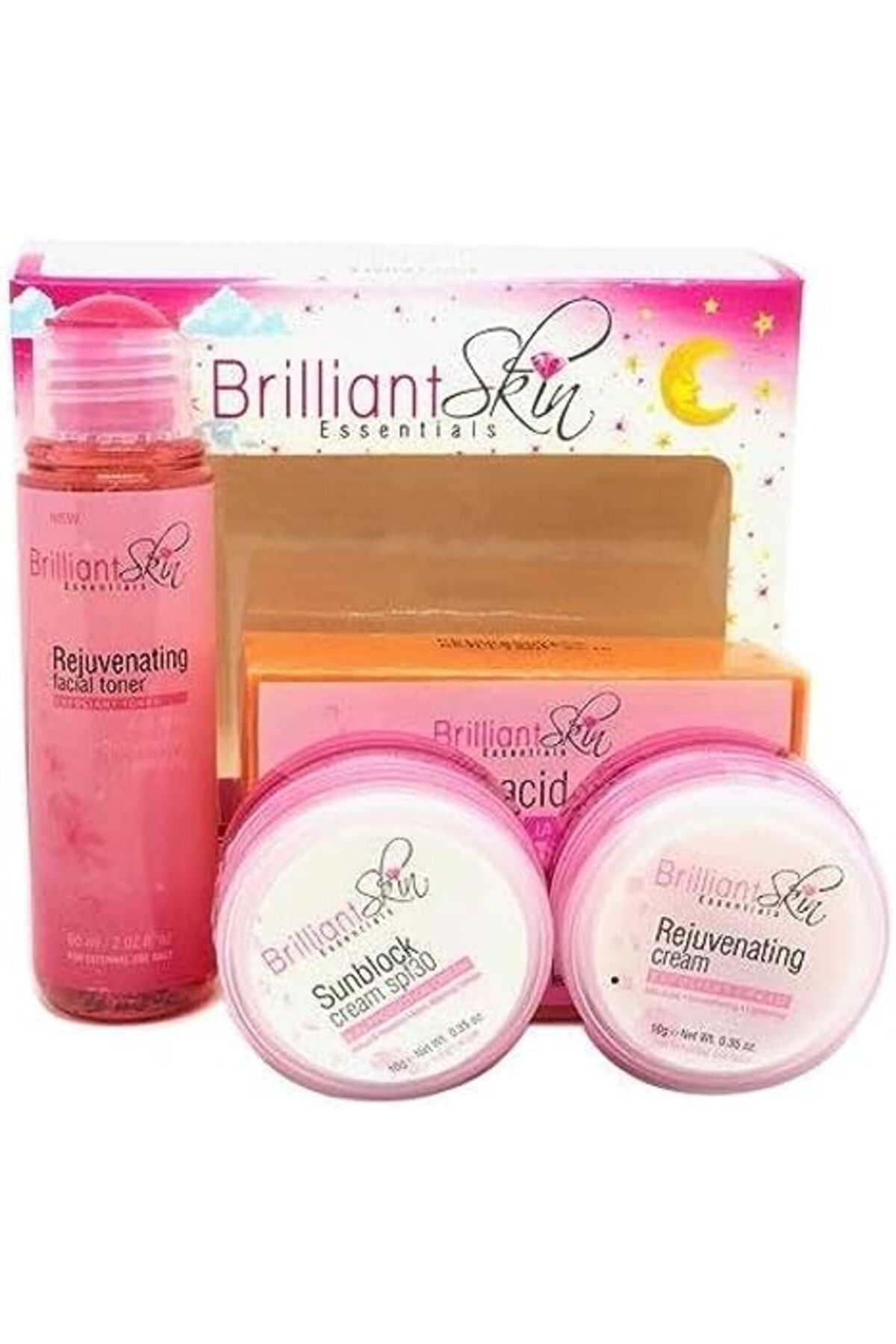 Brilliant-Skin Essentials Rejuvenating Whitening Facial Set 6
