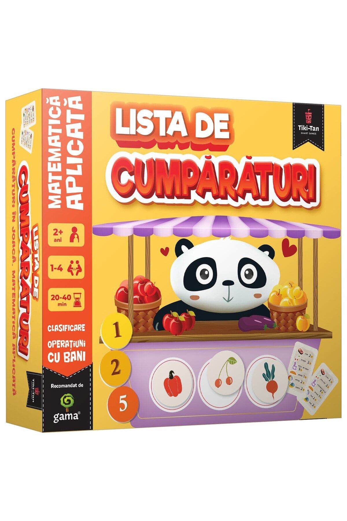 Tiki-Tiki-Tan Game - Shopping List 1