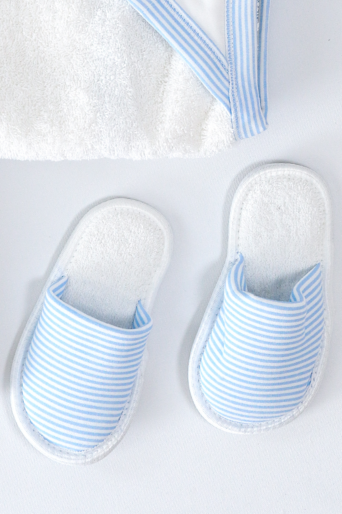 Sitilin Erkek Bebek Bear Bornoz Takımı Havlu Seti % 100 Pamuk Kumaş 0- 2 Yaş STL6986 fotoğrafı 4 (önizleme)