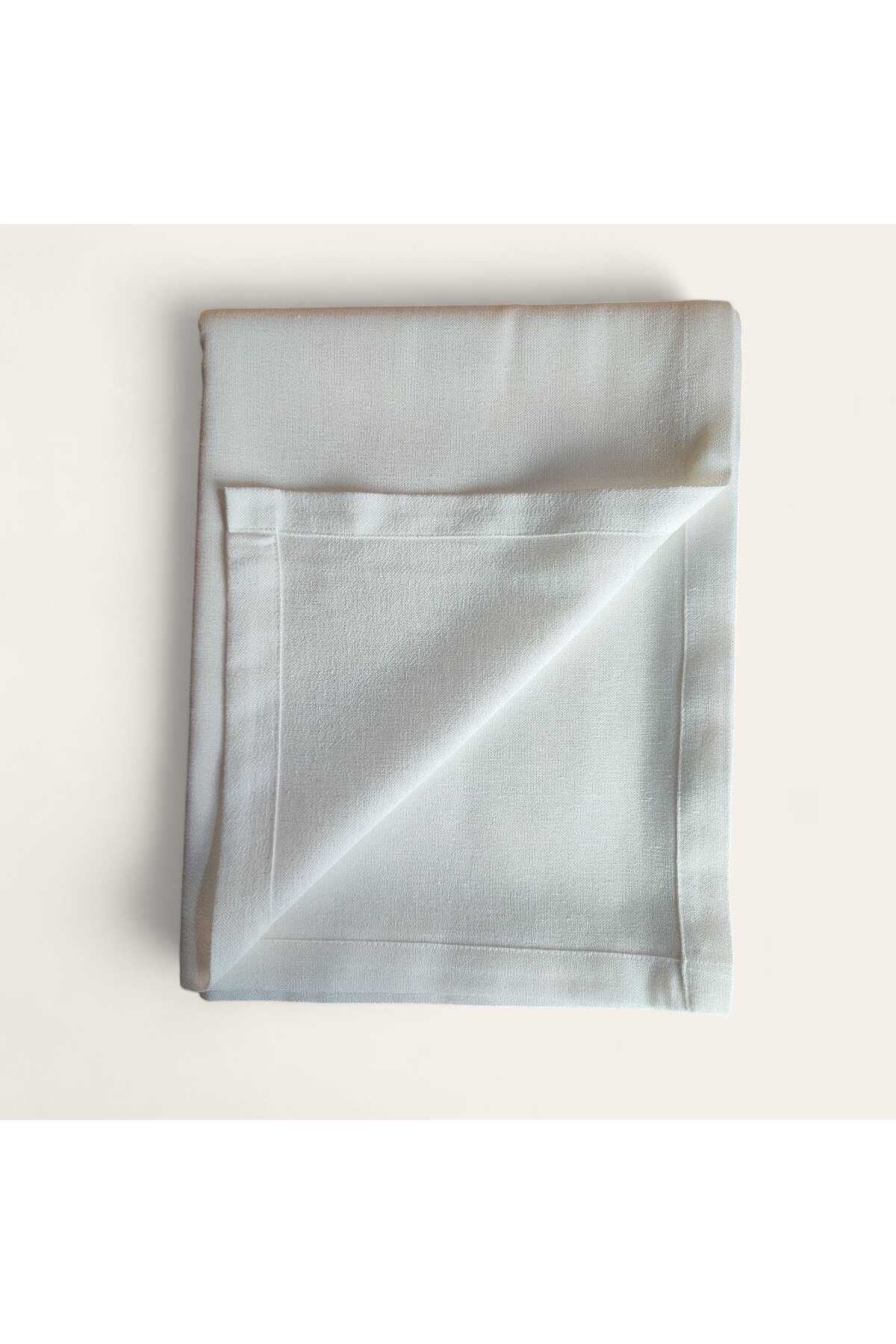 PİKKO HOME-Ekru-Cream Color Shiny Textured Polyester Without Trouble (Lm) 2