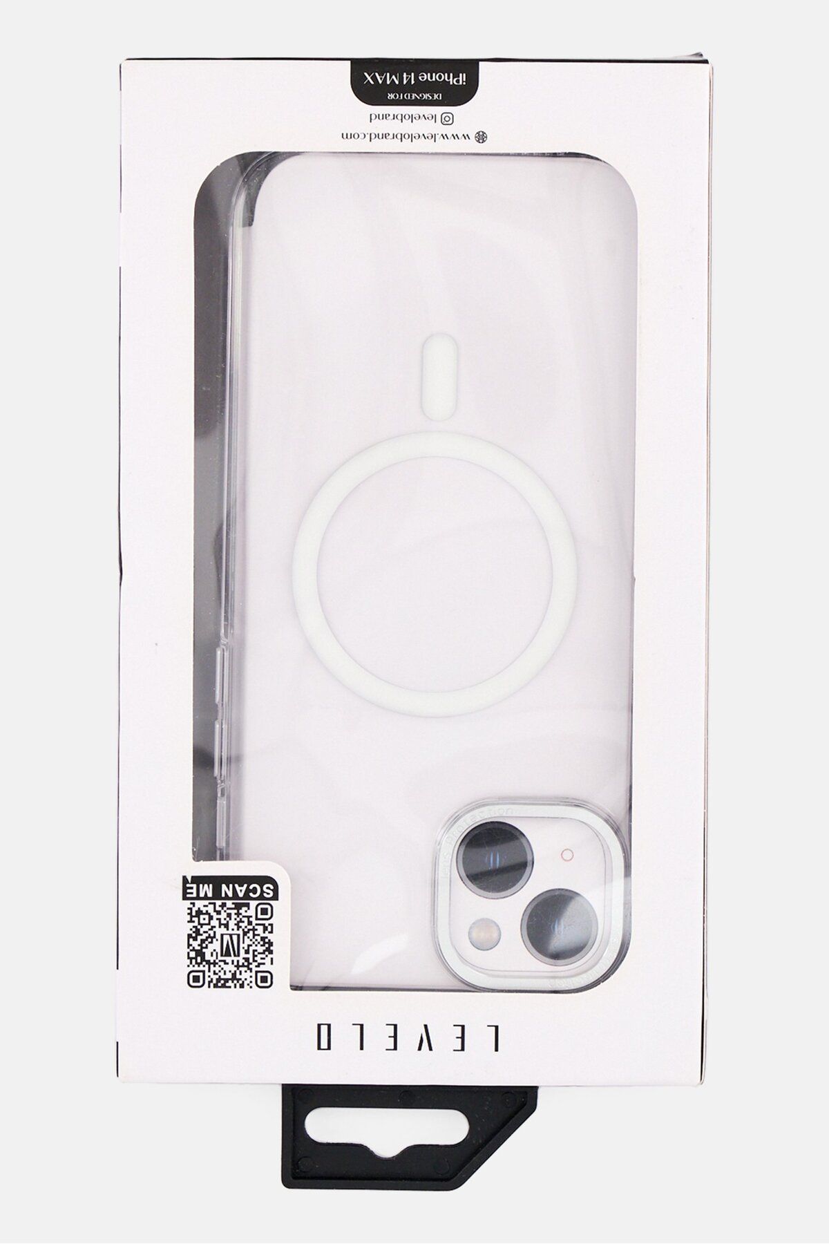 Levelo-غلاف هاتف iPhone 14 Plus يدعم الشحن اللاسلكي Magsafe، شفاف 4