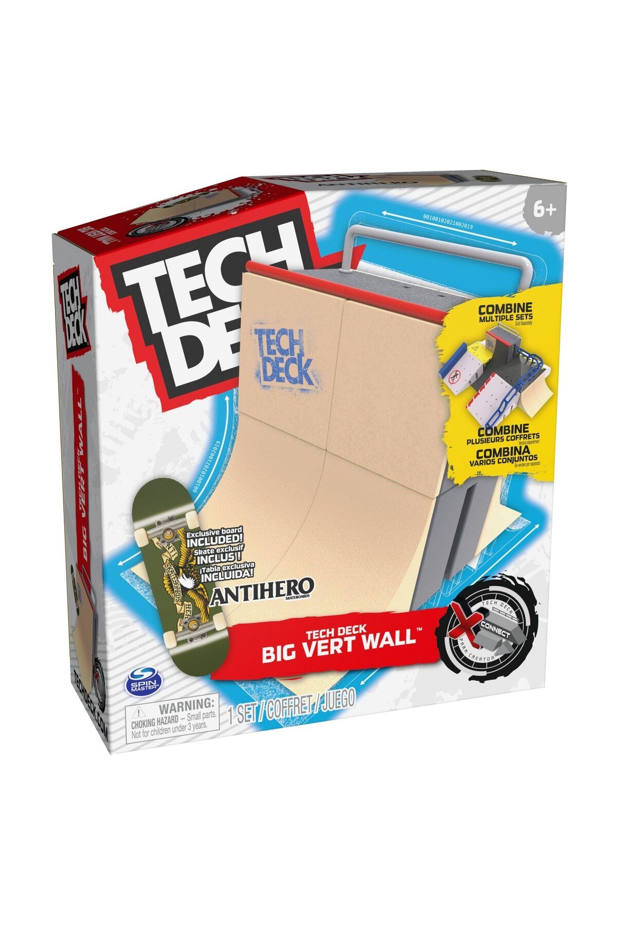 Tech-Tech Deck Set - High Ramp and Antihero Fingerboard 1
