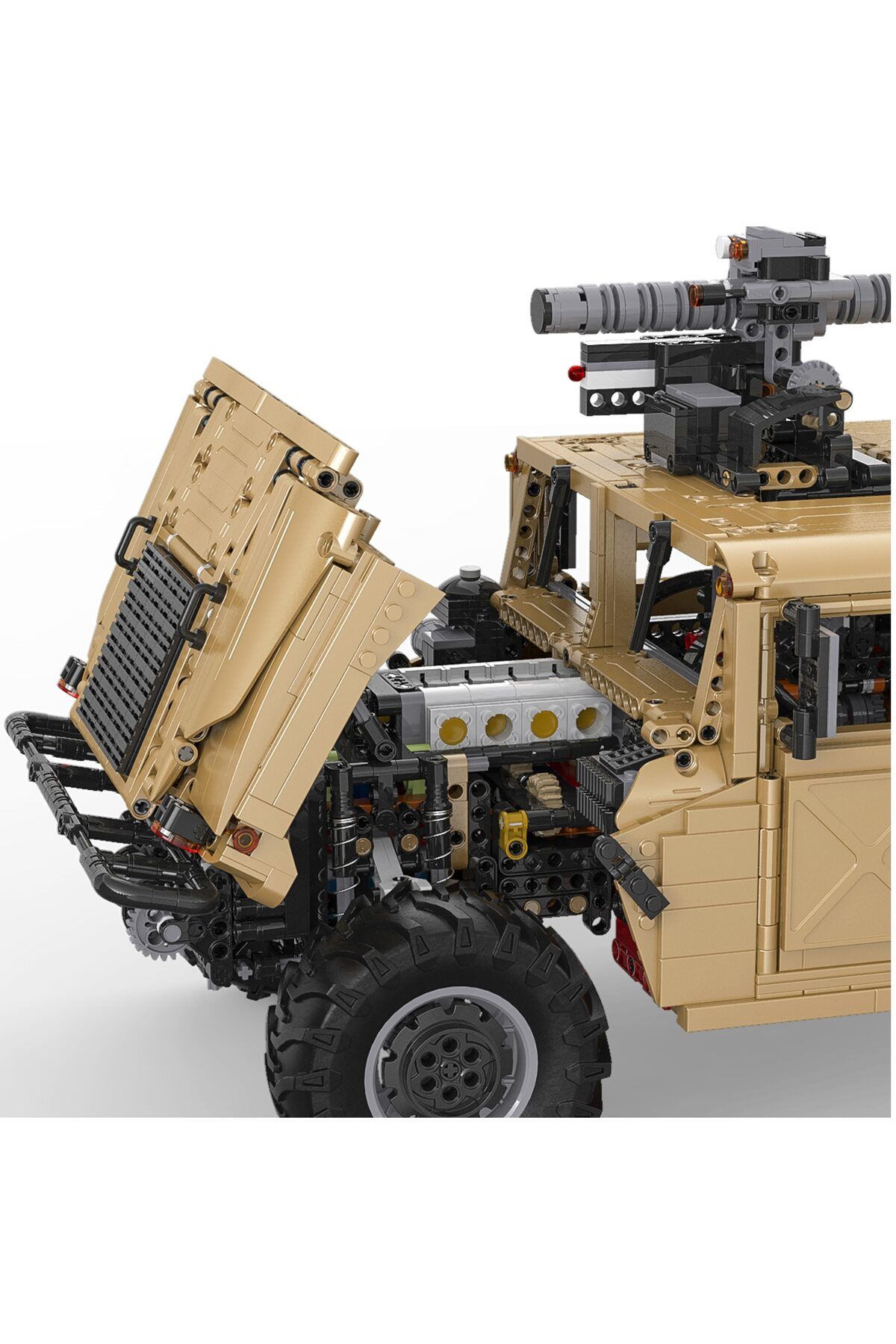 cada-Set constructie CaDa - Masinuta Humvee Off Roader scara 1:8 5