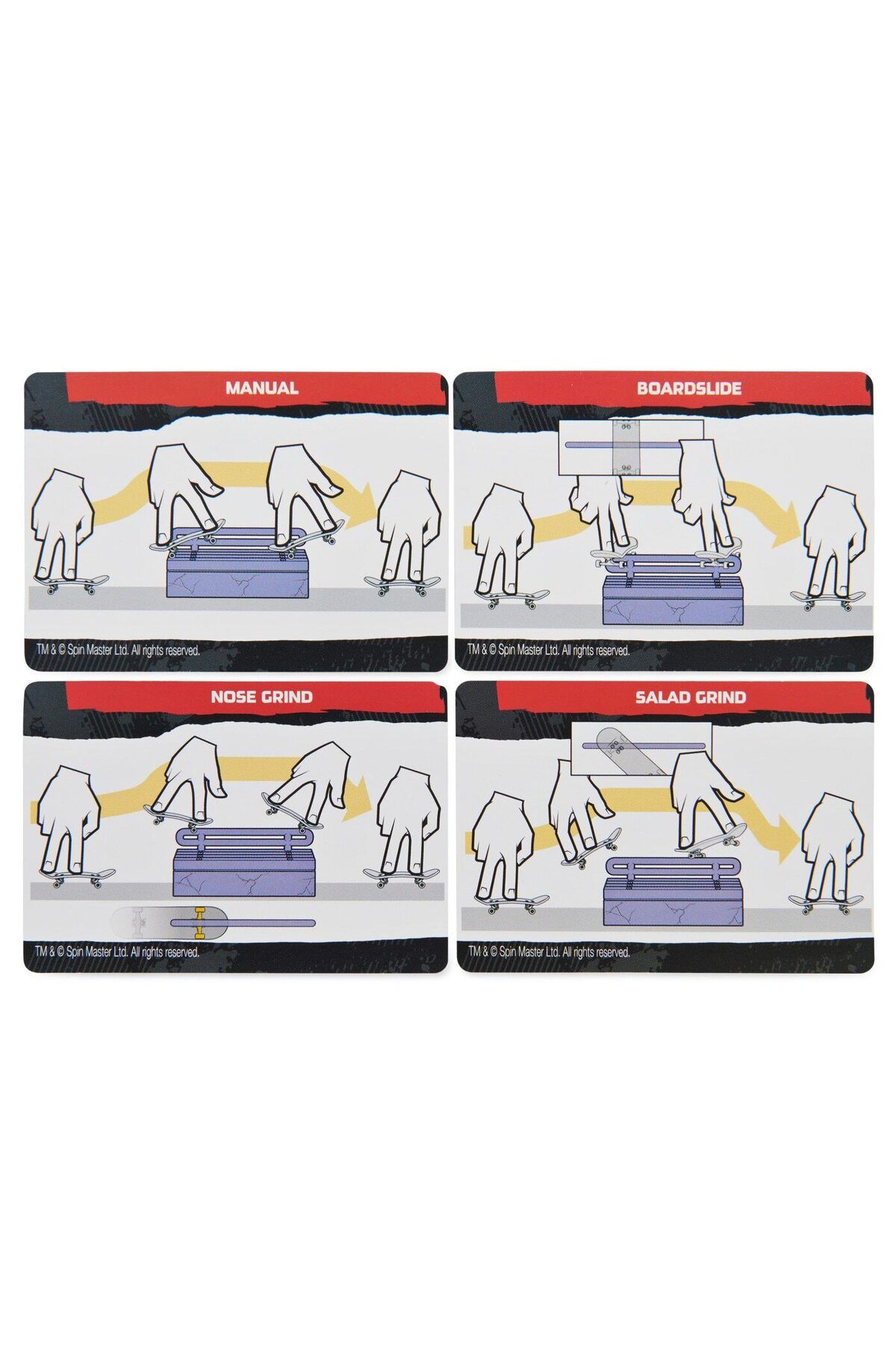 Tech-Set Tech Deck Vs. Series - Obstacol si fingerboard James 5