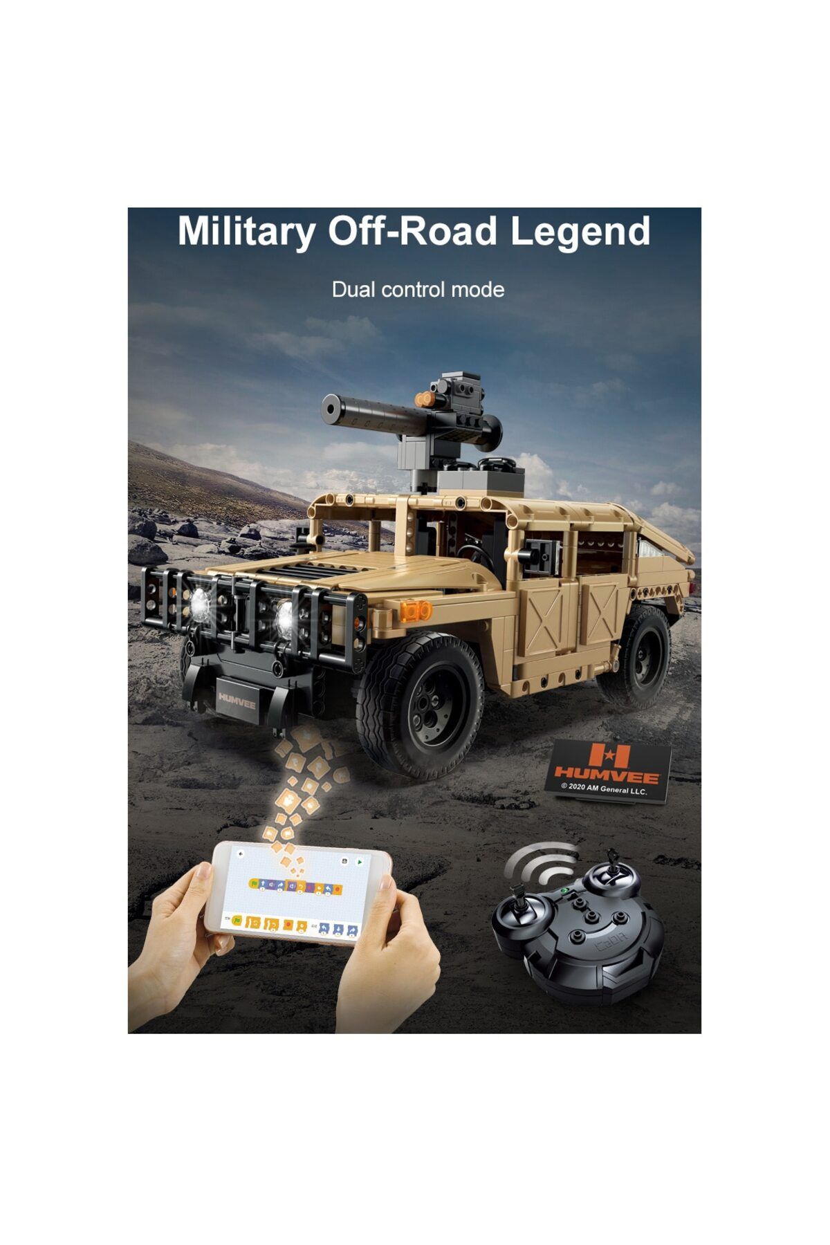 cada-CaDa construction set - Humvee car 7