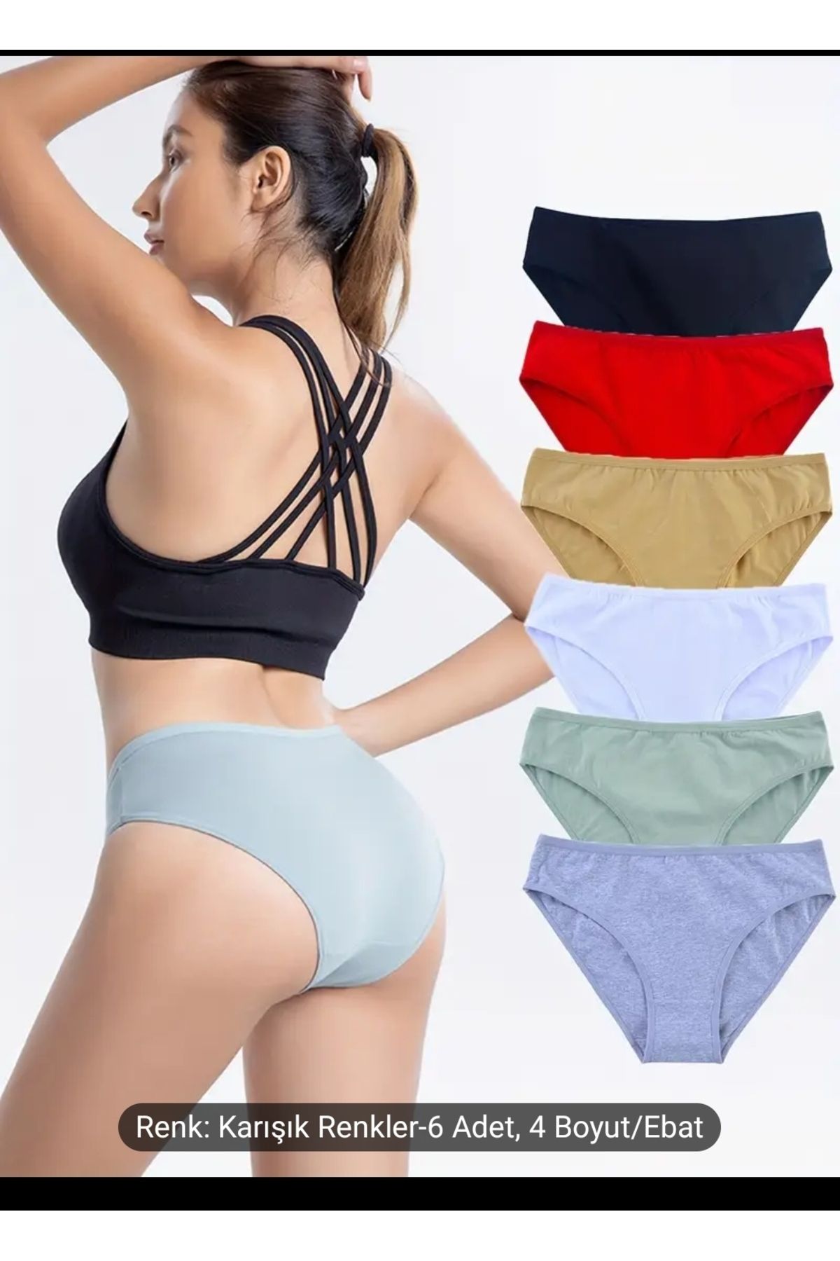 MODA 6 Lı Bikini Külot