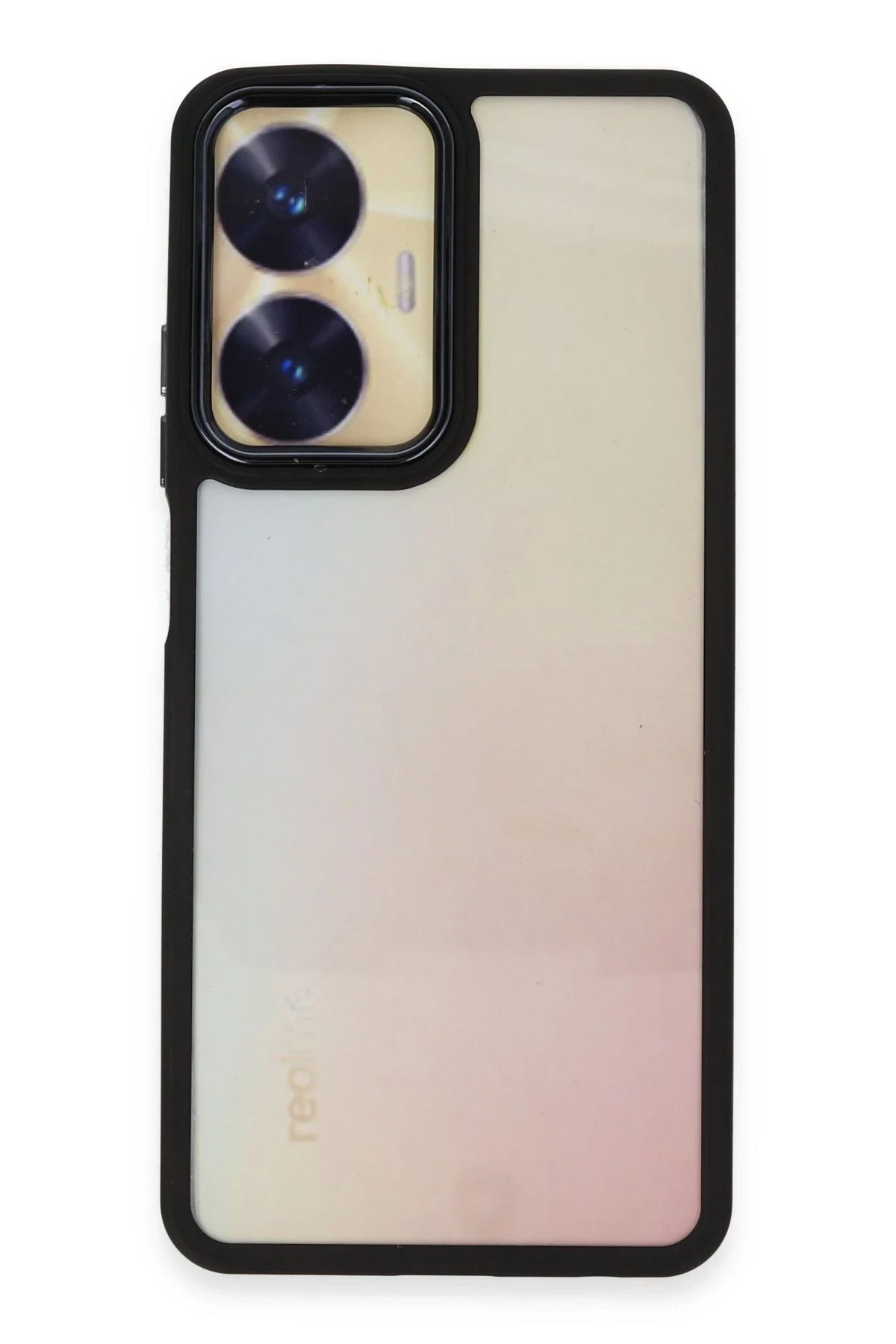 NewFace Realme C55 Kılıf Dora Kapak - Siyah YNSMR