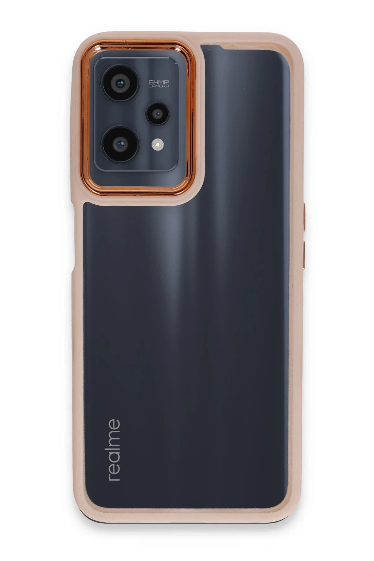 NewFace Realme 9 Pro 5G Kılıf Dora Kapak - Pudra NRMSA