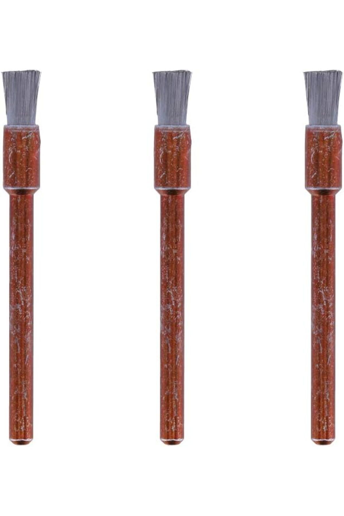 LUXE 532 Paslanmaz Çelik Fırça, Paslanmaz Çelik ve Gümüş Temizleme, 3,2 mm, 3'lü LXSHP 1055529