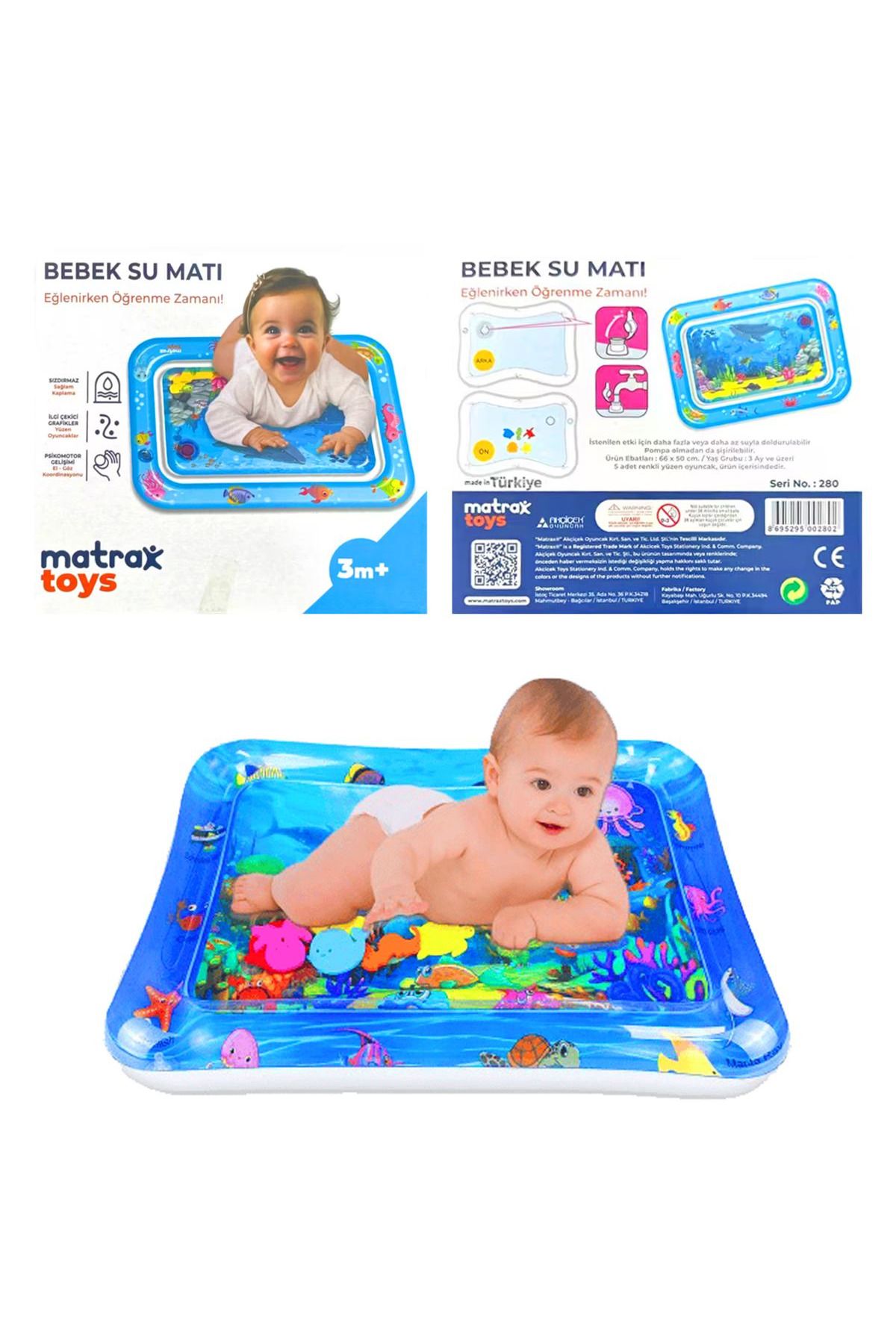 Art Tone BEBEK SU MATI 280 | 66X50 CM | 3 AY VE ÜZERİ EĞİTİCİ OYUNCAK
