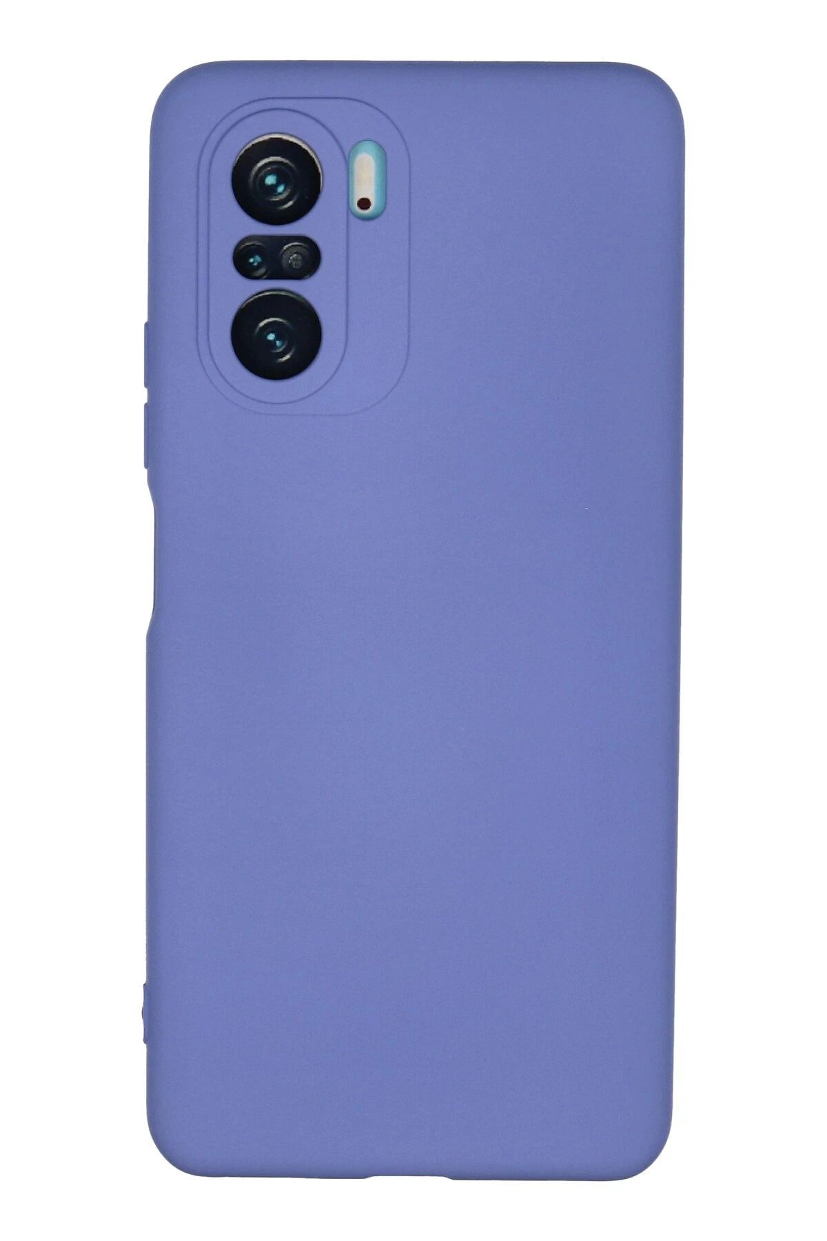 NewFace Xiaomi Poco F3 Uyumlu Kılıf Nano İçi Kadife Silikon - Lila Hnzrn