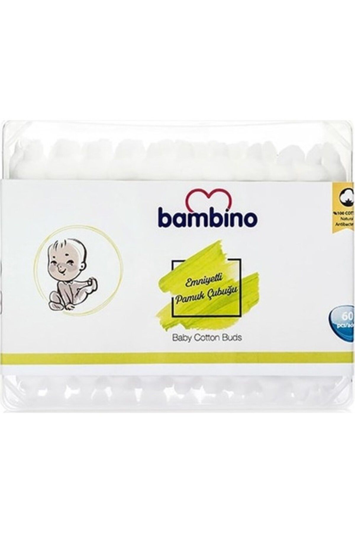 Bambino Kulak Çubugu Bebek Emniyetli 60'Lı Po977