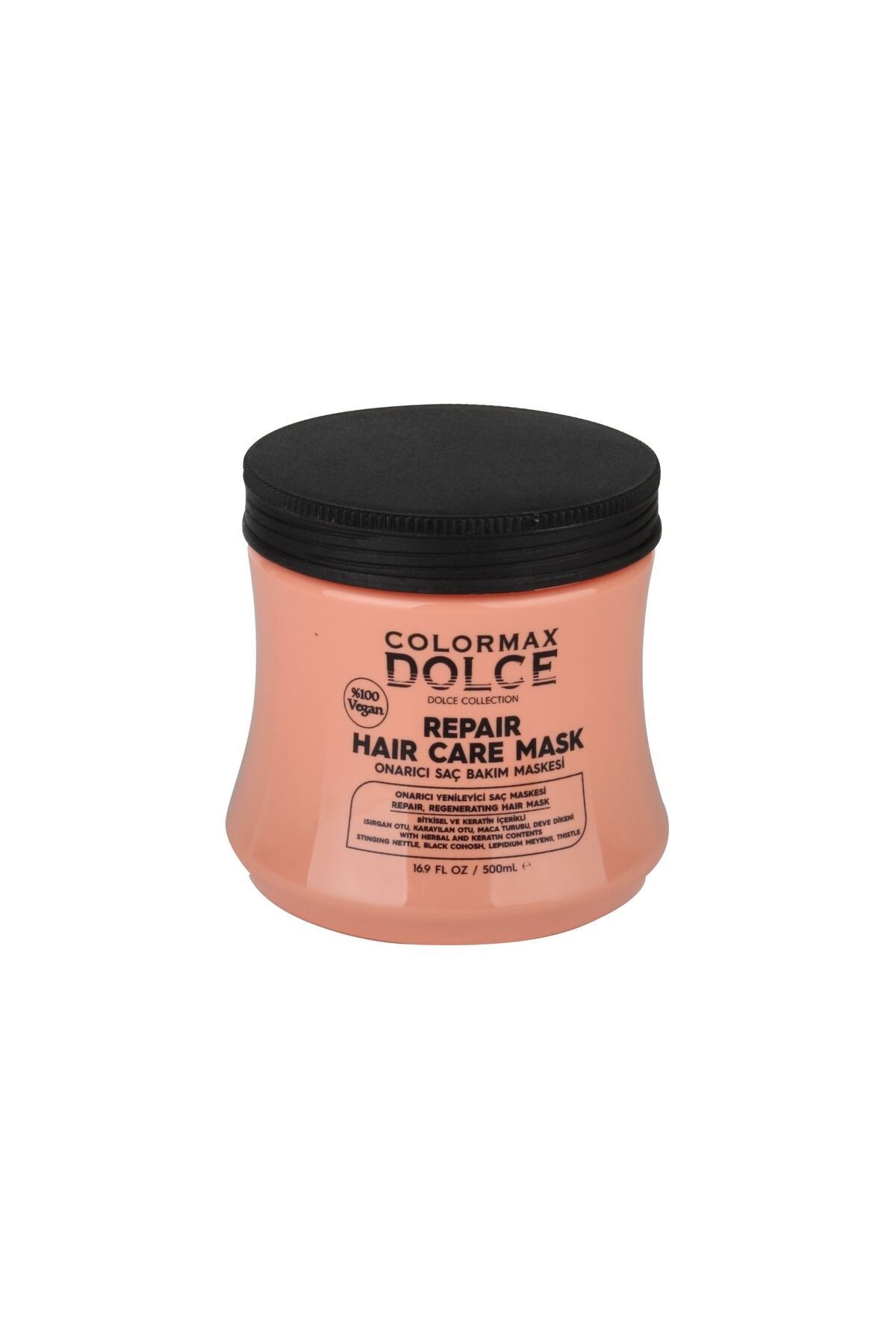 COLORMAX DOLCE NEW Series Onarıcı Sebum Etkili Vegan Saç Maskesi 500 ML 1 Adet